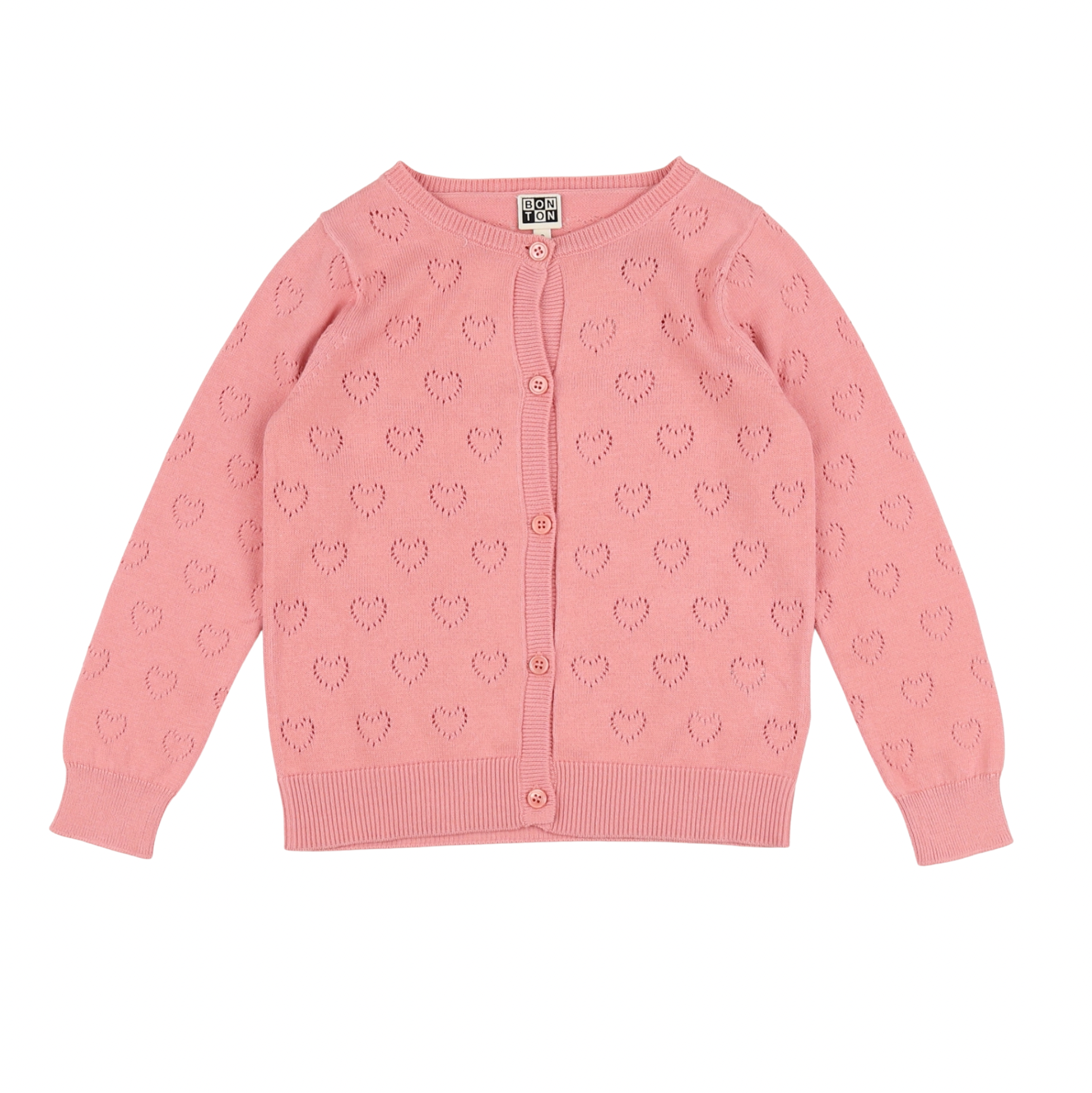 BONTON - Cardigan coeurs - 12 ans