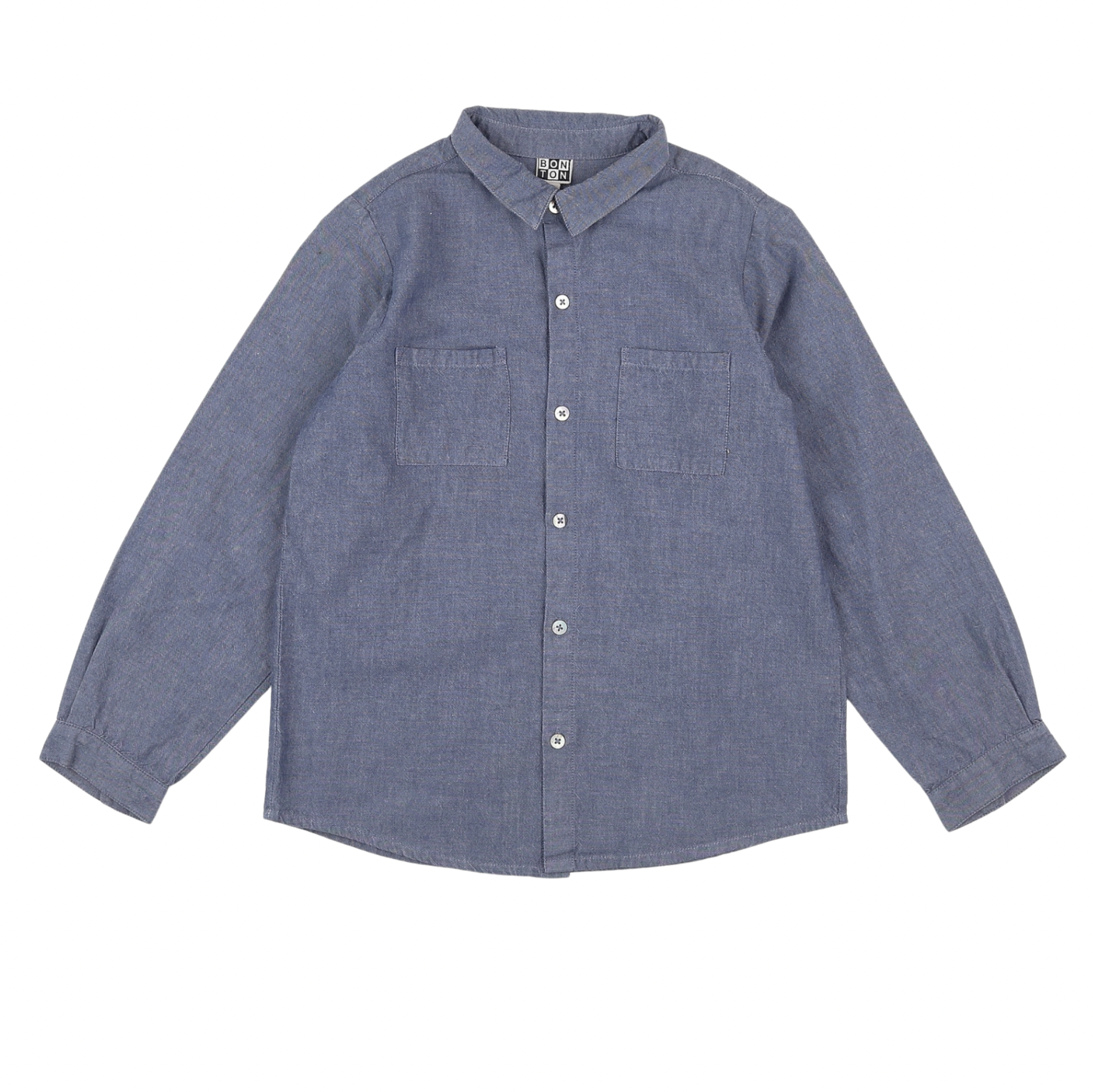 BONTON - Chemise bleue - 10 ans
