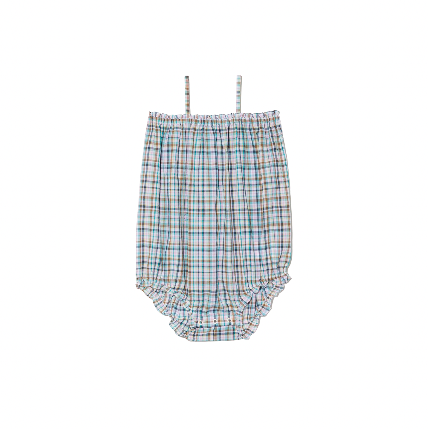 BONPOINT - Karierter Strampler - 3 Monate