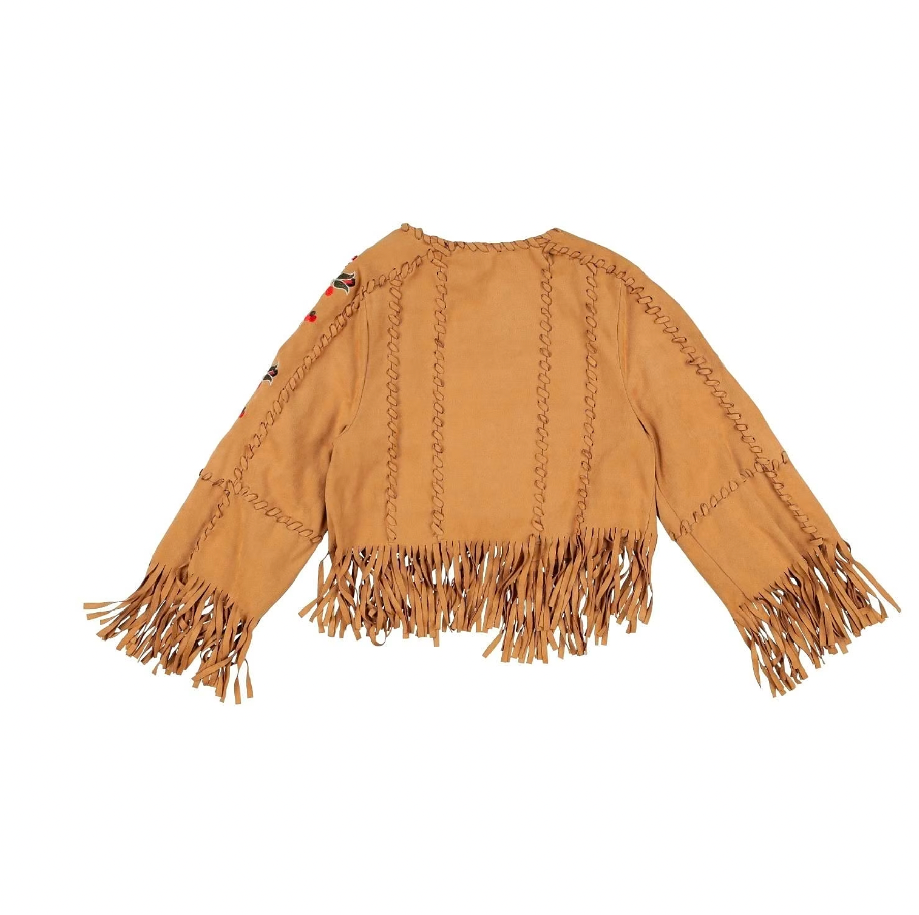 ALBERTA FERRETTI - Fringed jacket - 8 years old