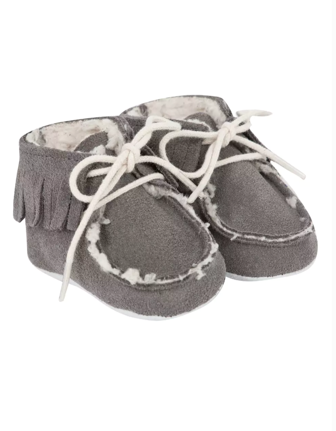 TARTINE & CHOCOLAT - Chaussures fourrées à franges - 17