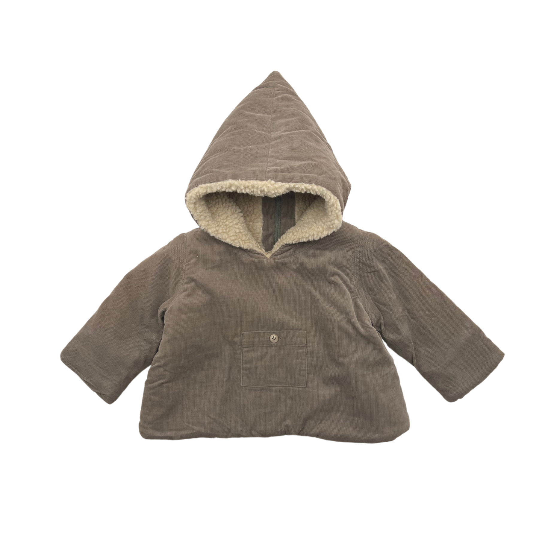 BONPOINT - Burnou taupe - 12 mois