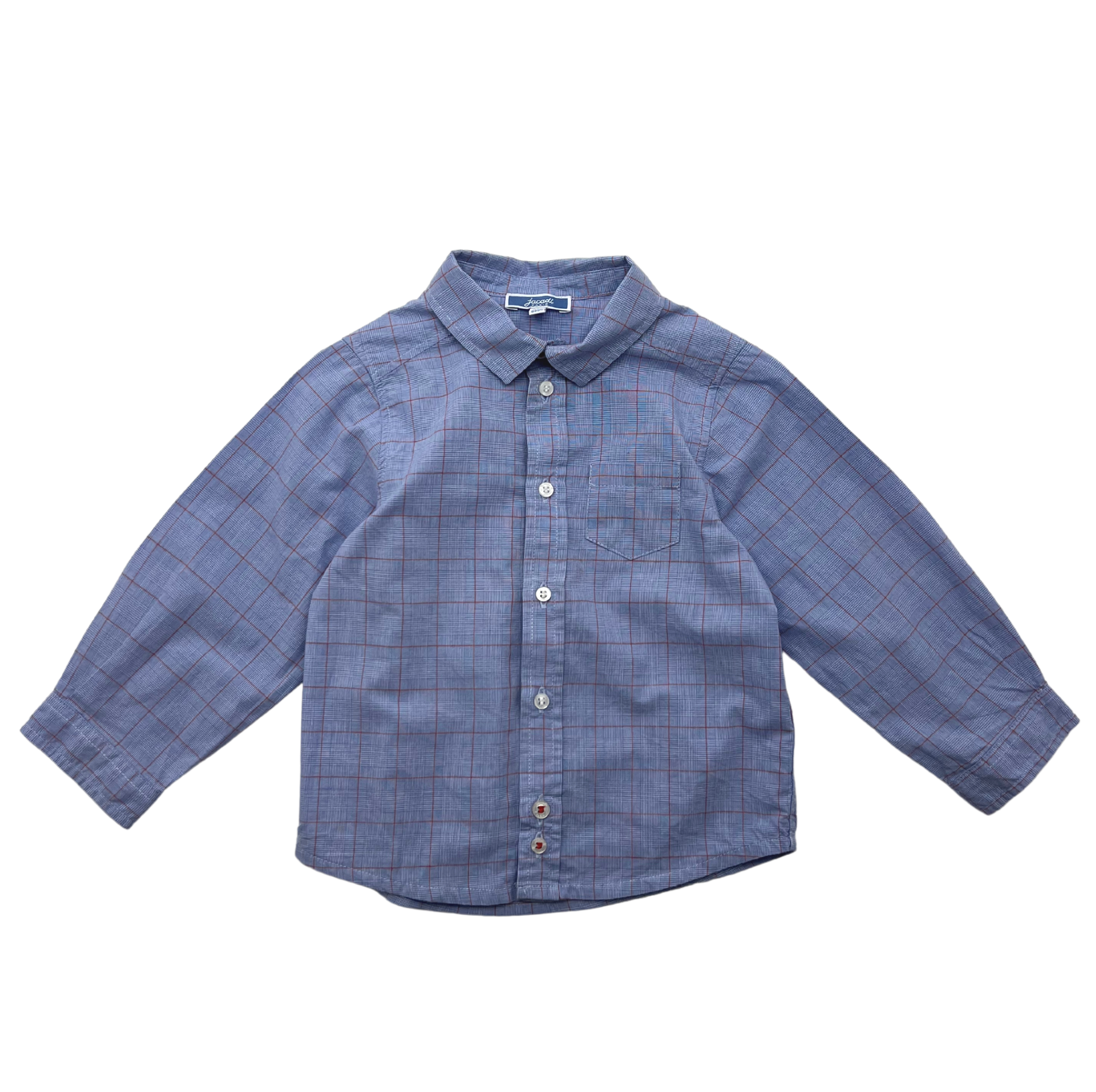 JACADI - Chemise à carreaux - 24 mois