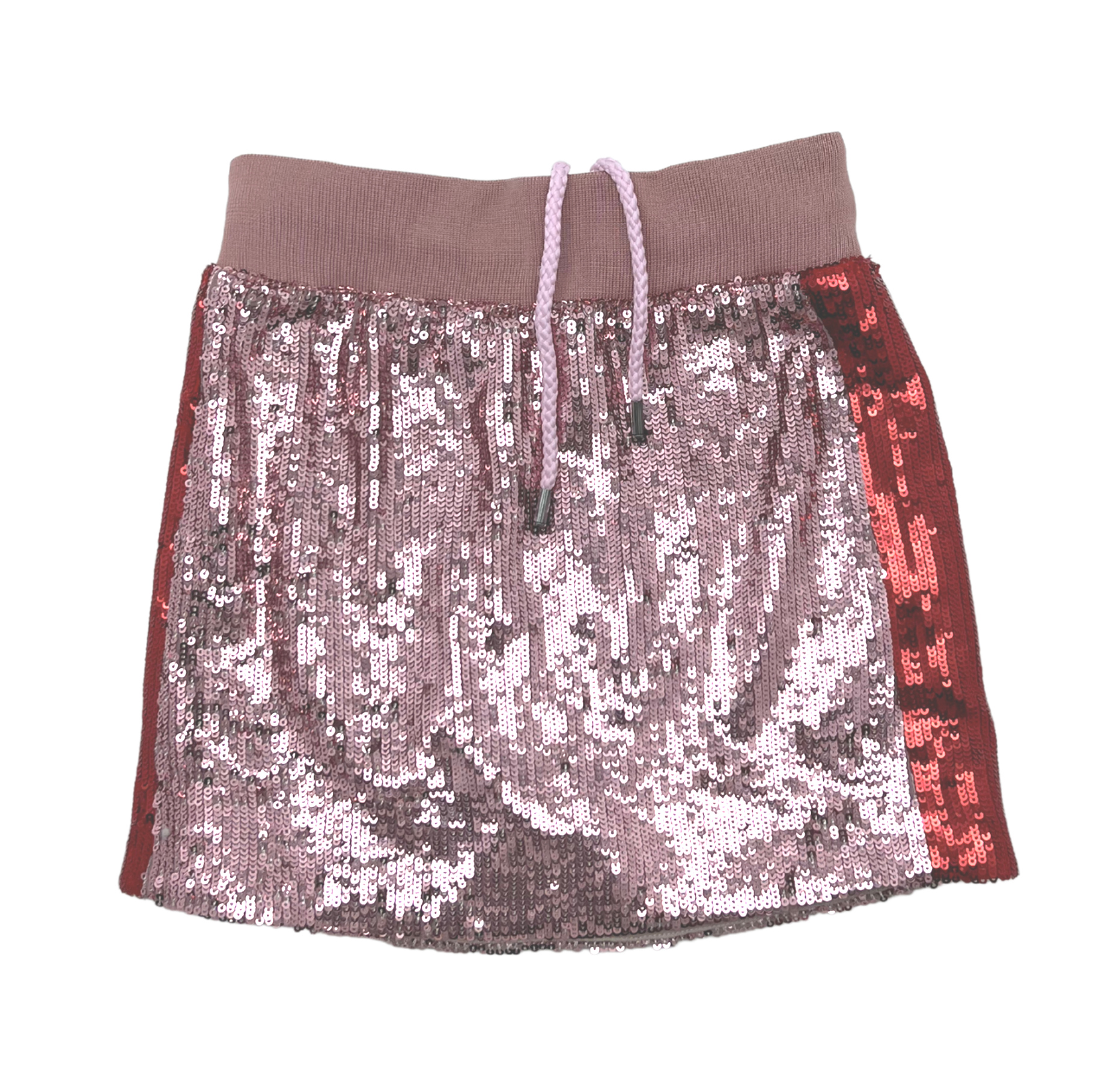 ALBERTA FERRETTI - Pink & red sequined skirt - 8 years old