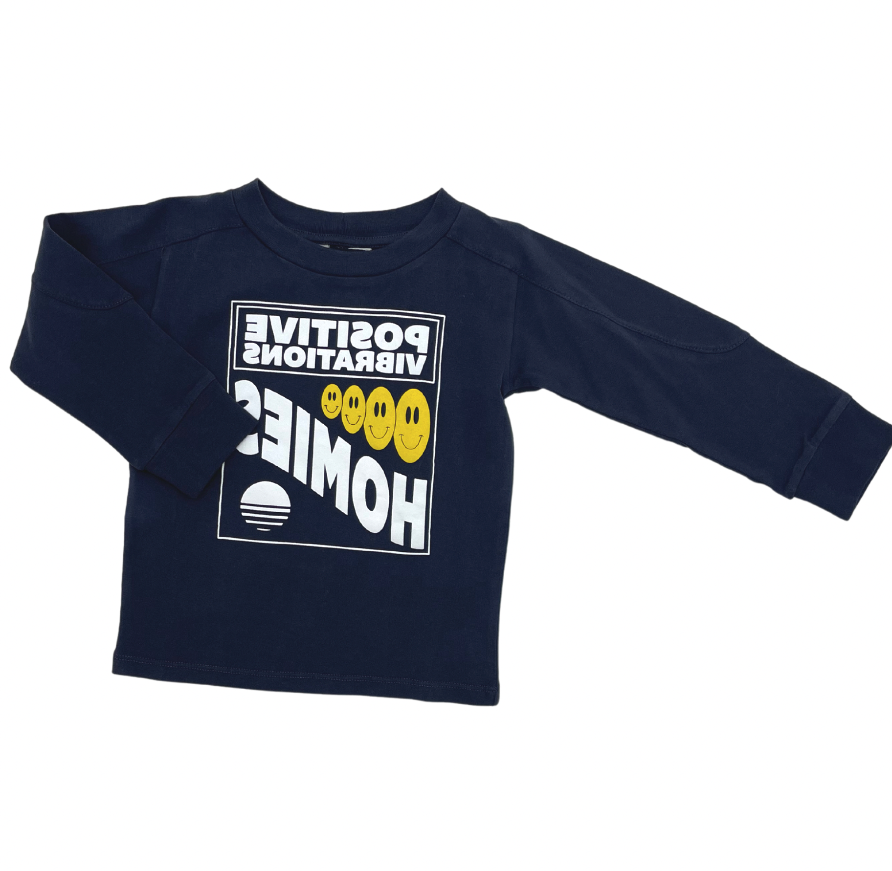 HUNDRED PIECES - T-shirt "positive vibrations" - 3 ans