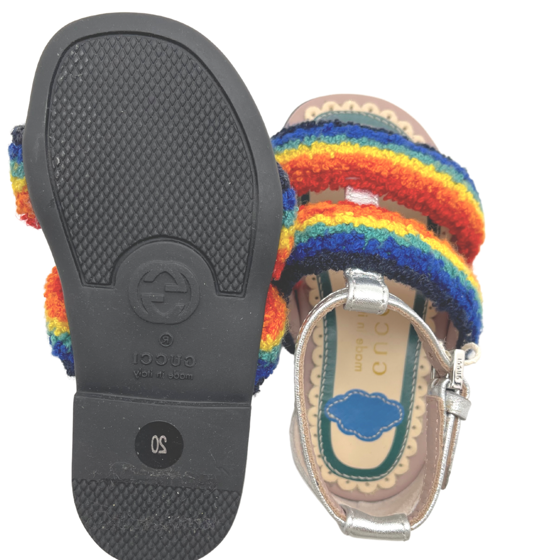 GUCCI - Rainbow sandals - 20