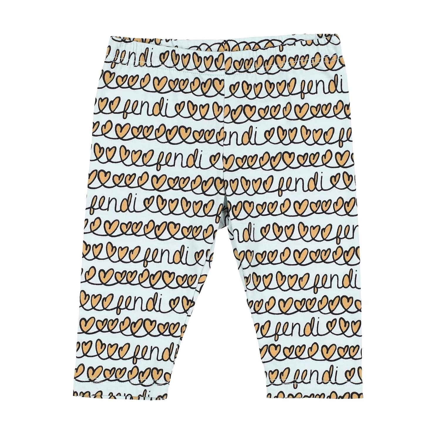 FENDI - Leggings bleu ciel - 12 mois