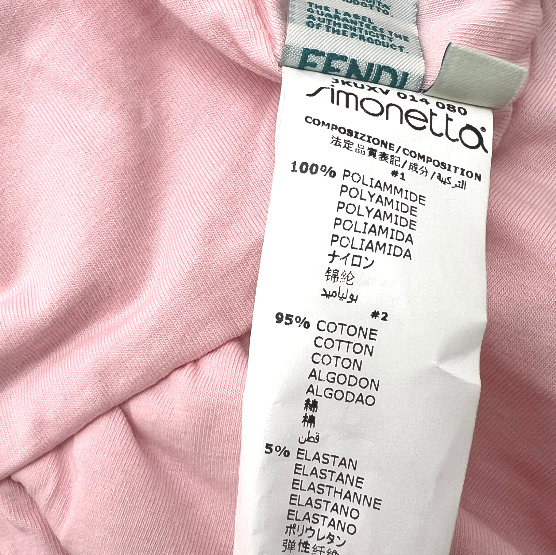 FENDI - Blouson rose - 3 mois