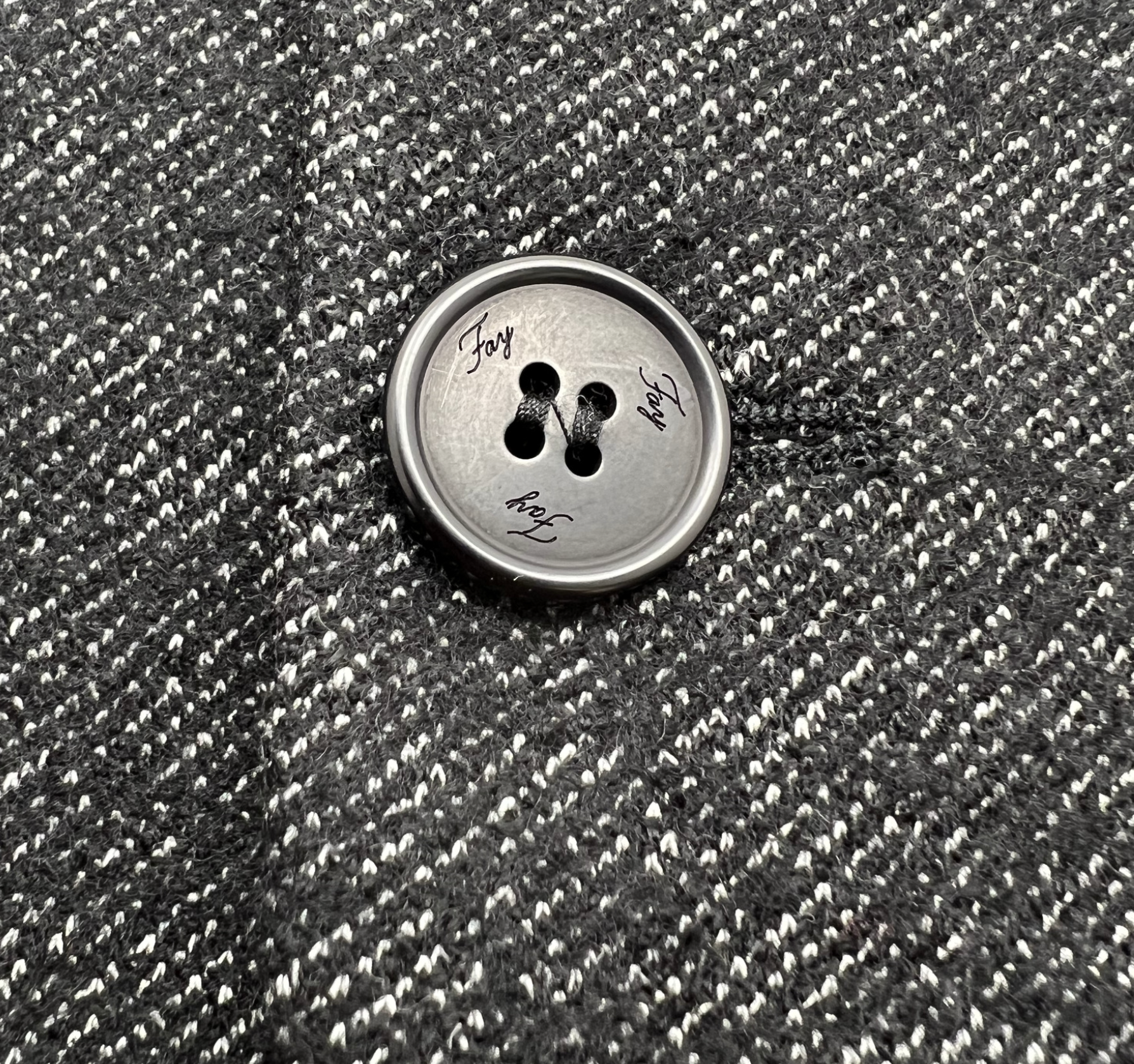 FAY - Veste grise flanelle - 6 ans