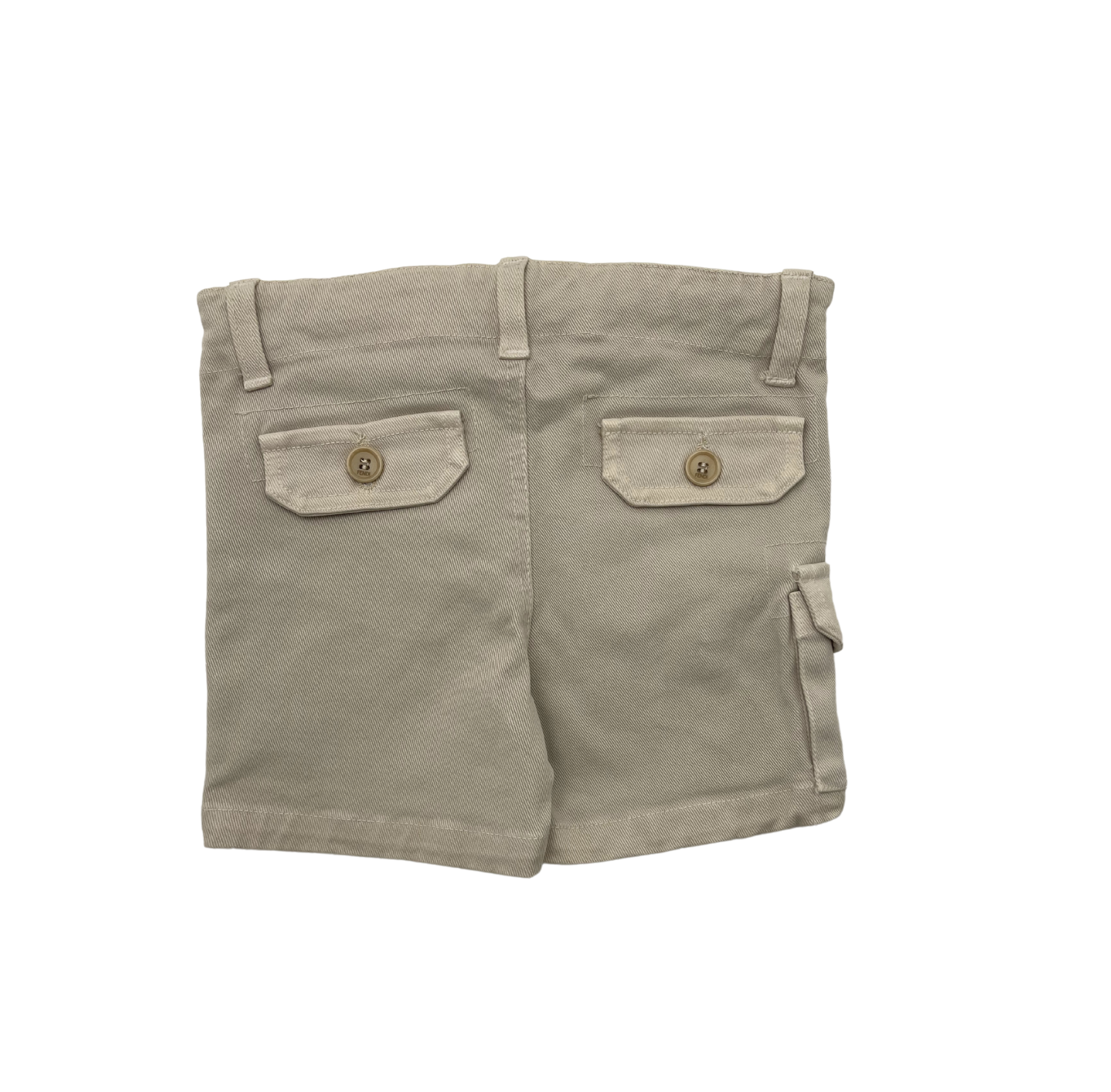 FENDI - Short bermudas beige motif monstre football - 3 mois