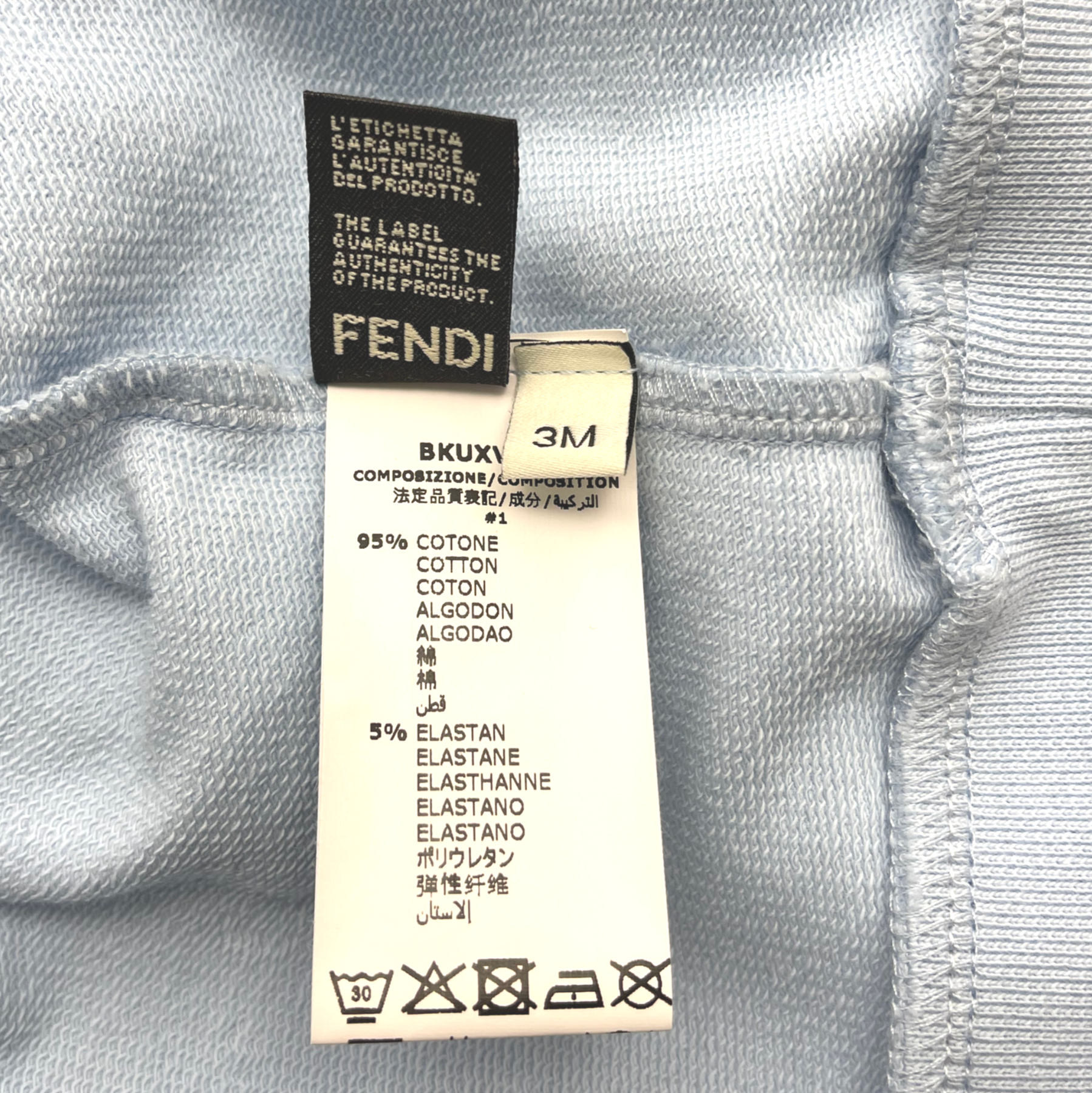 FENDI - Sweat "fantastic summer colours" - 3 mois