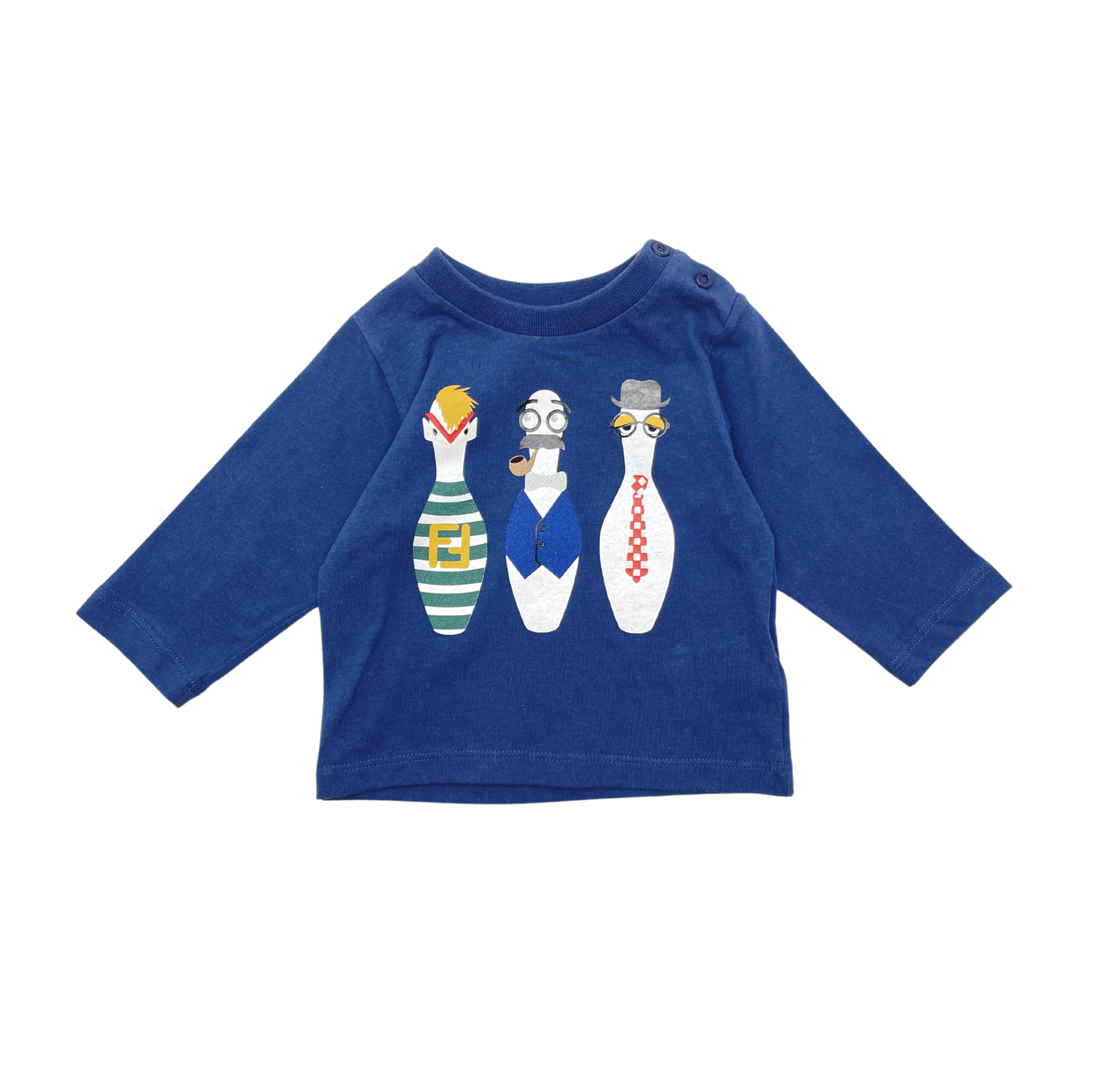 FENDI - T-shirt bowling - 3 mois