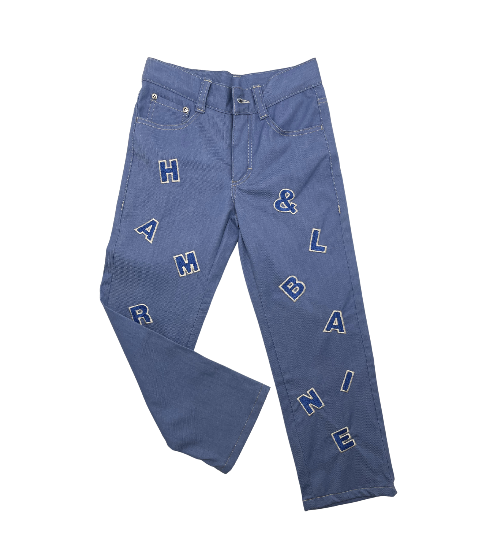 HARMONT & BLAINE - Jean lettres & teckel sur la poche arrière - 10 ans
