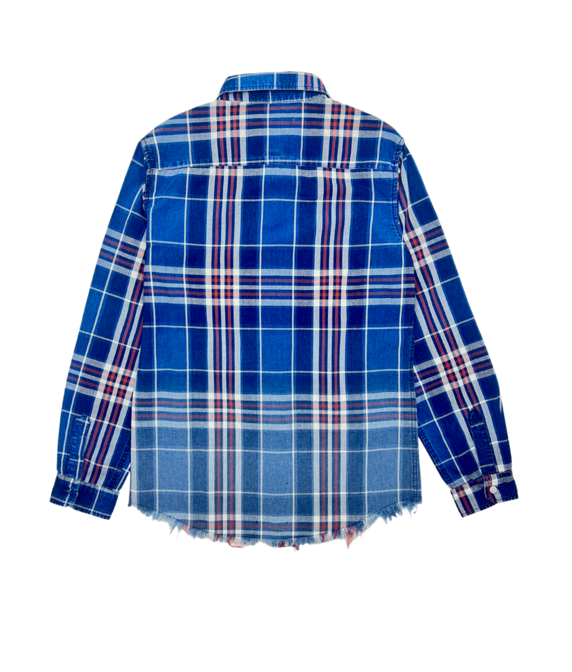 WHITE SAND - Faded checked shirt - 10 years