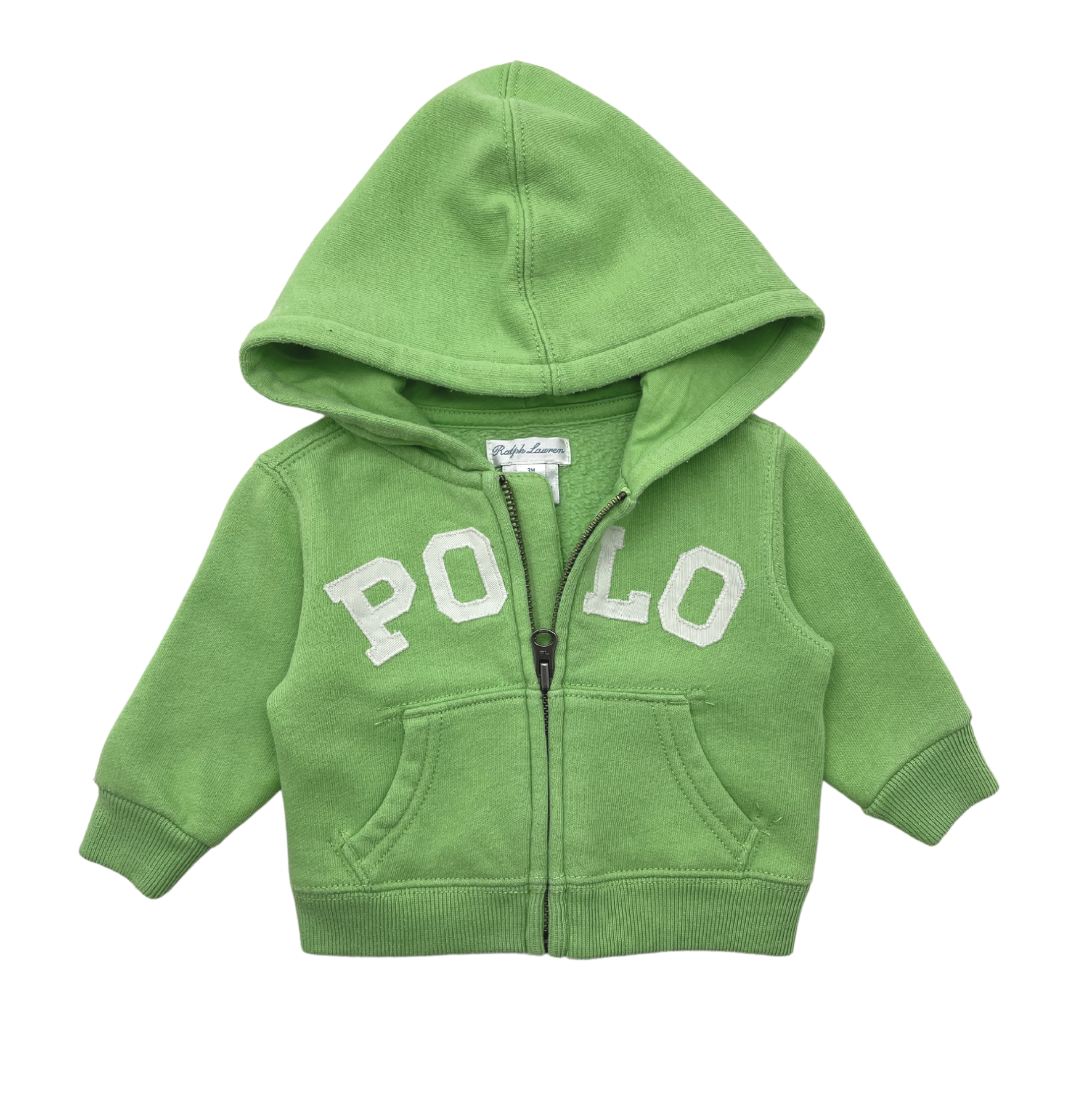 RALPH LAUREN - Sweatshirt in Apfelgrün - 3 Monate