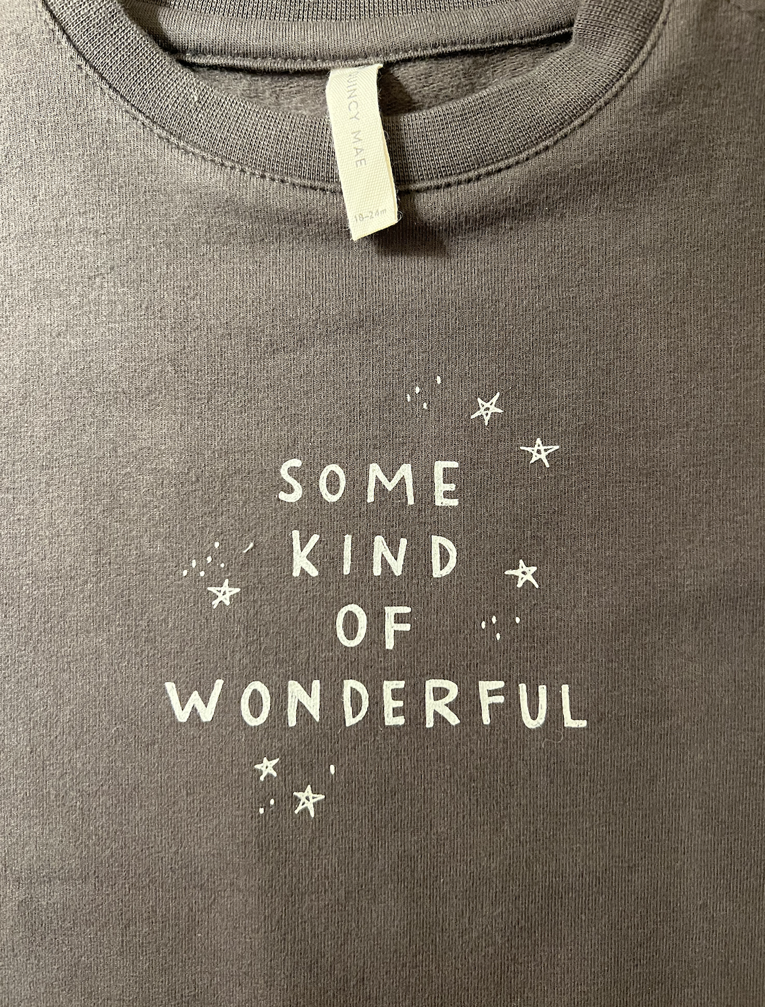 QUINCY MAE - Sweat "some kind of wonderful" - 18/24 mois