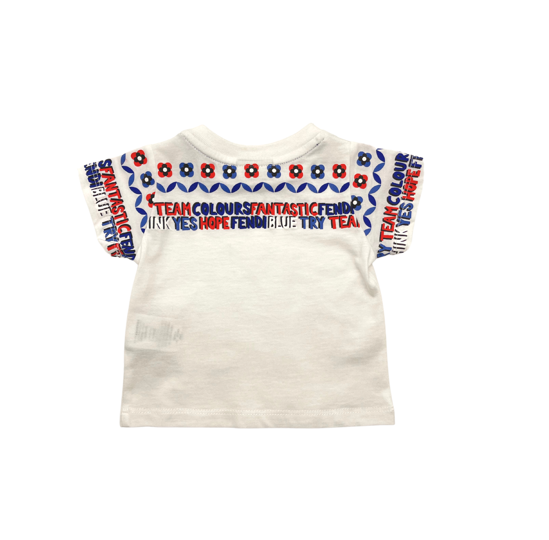 FENDI - T-shirt "Fantastic - Team - Hope" - 3 mois