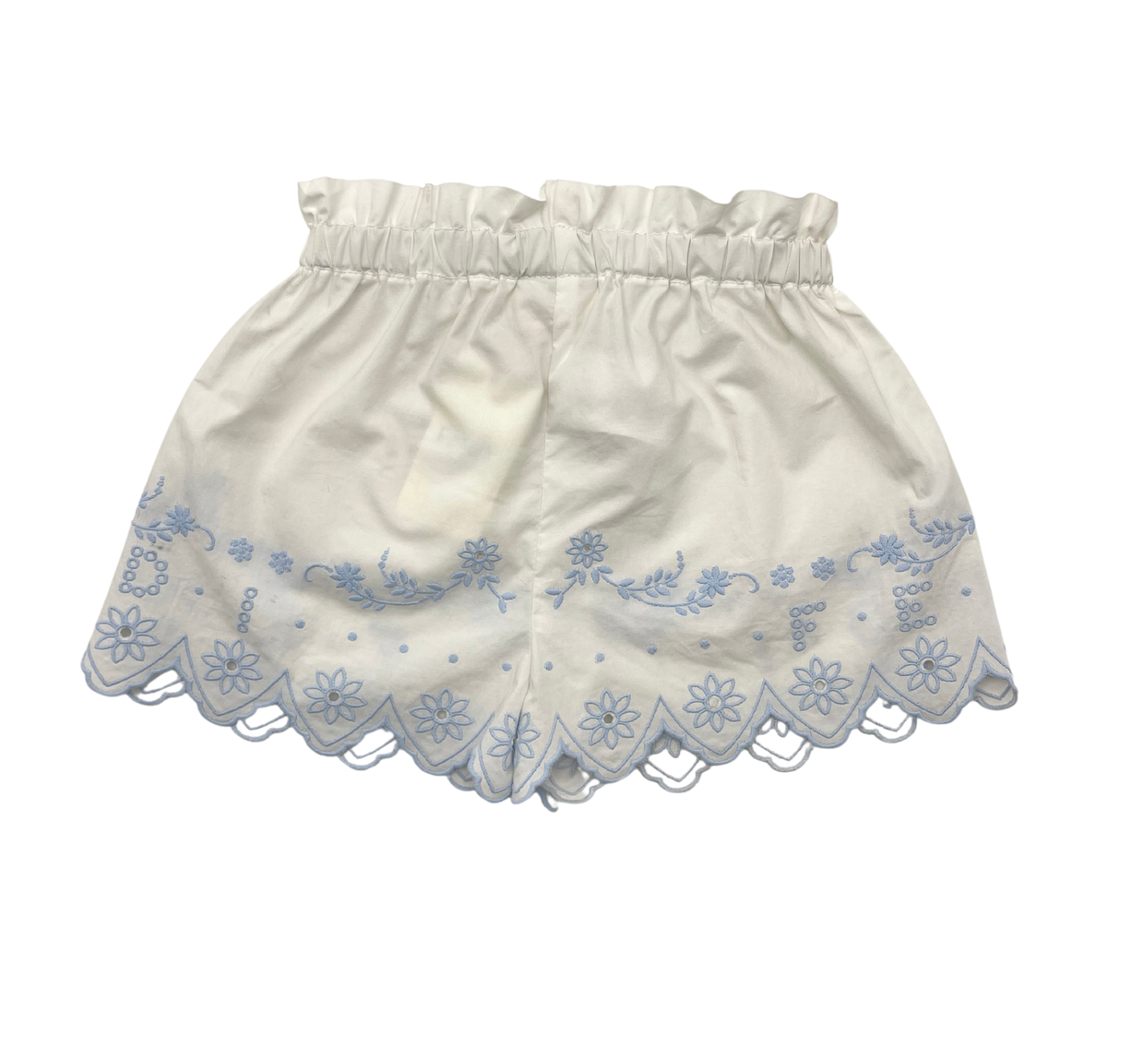 FENDI - Short blanc avec broderies - 1 an