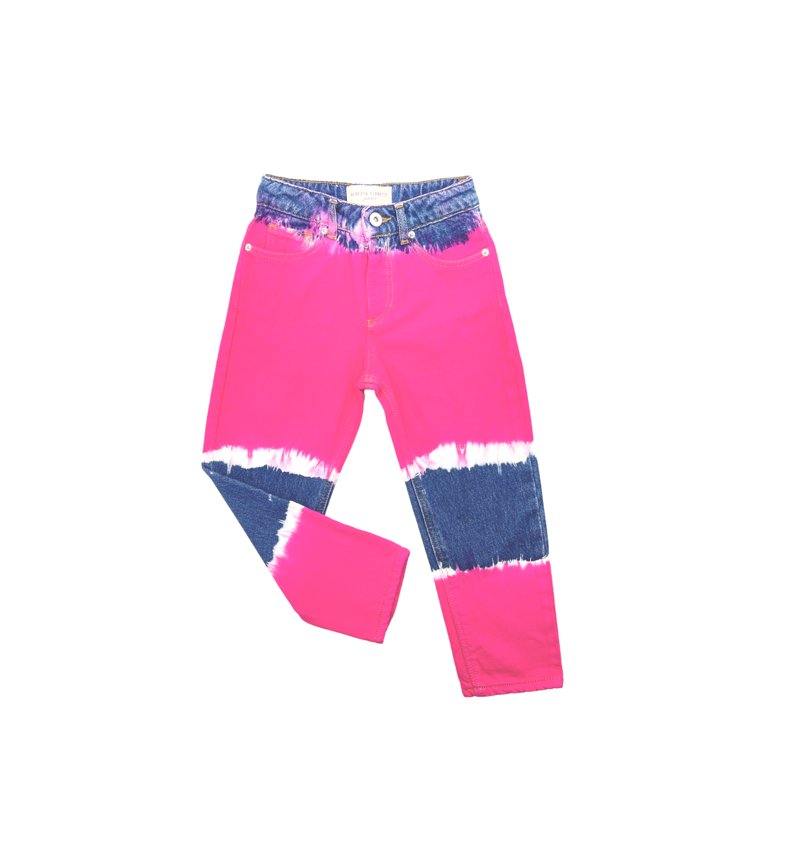 ALBERTA FERRETTI - Tie-dye jeans - 4 years old