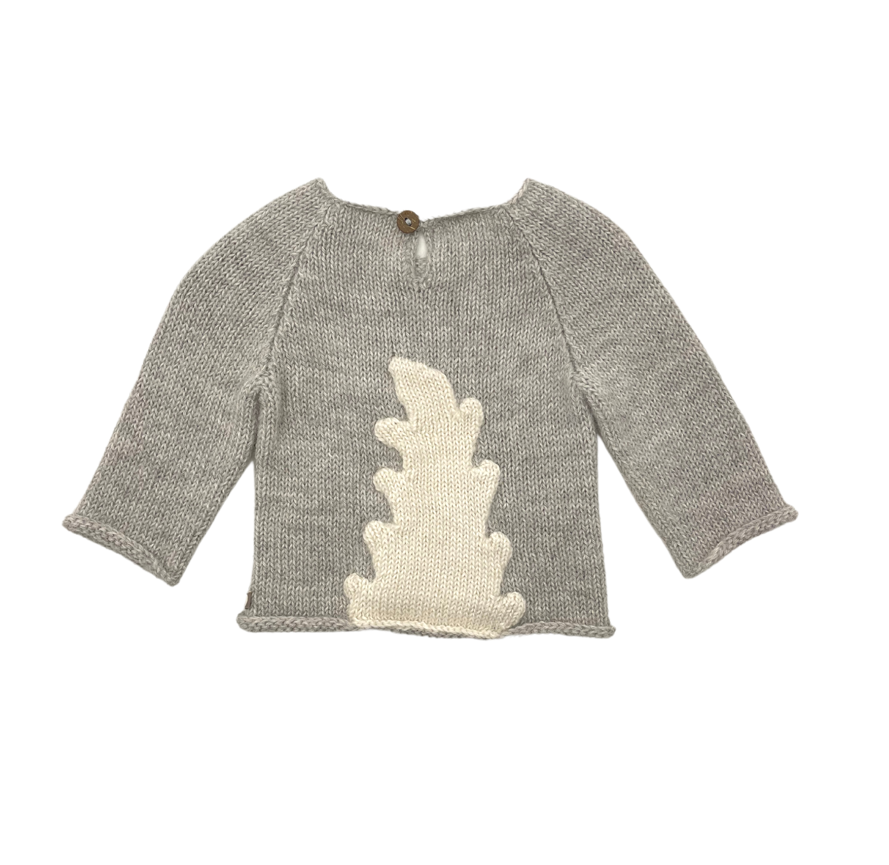 OEUF NYC - Grauer Pullover - 6 Monate