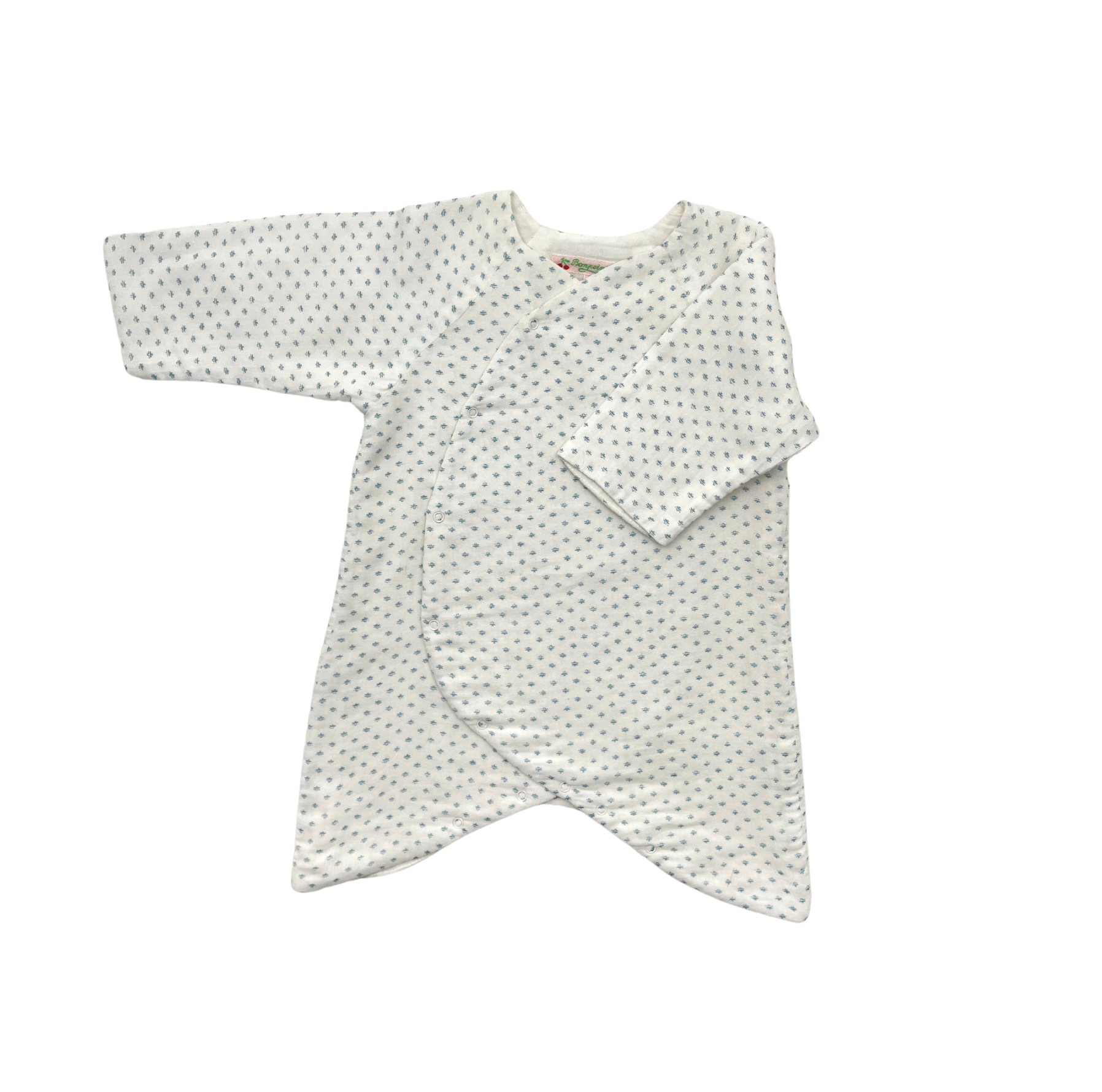 BONPOINT - Combinaison motifs bleu - 6 mois