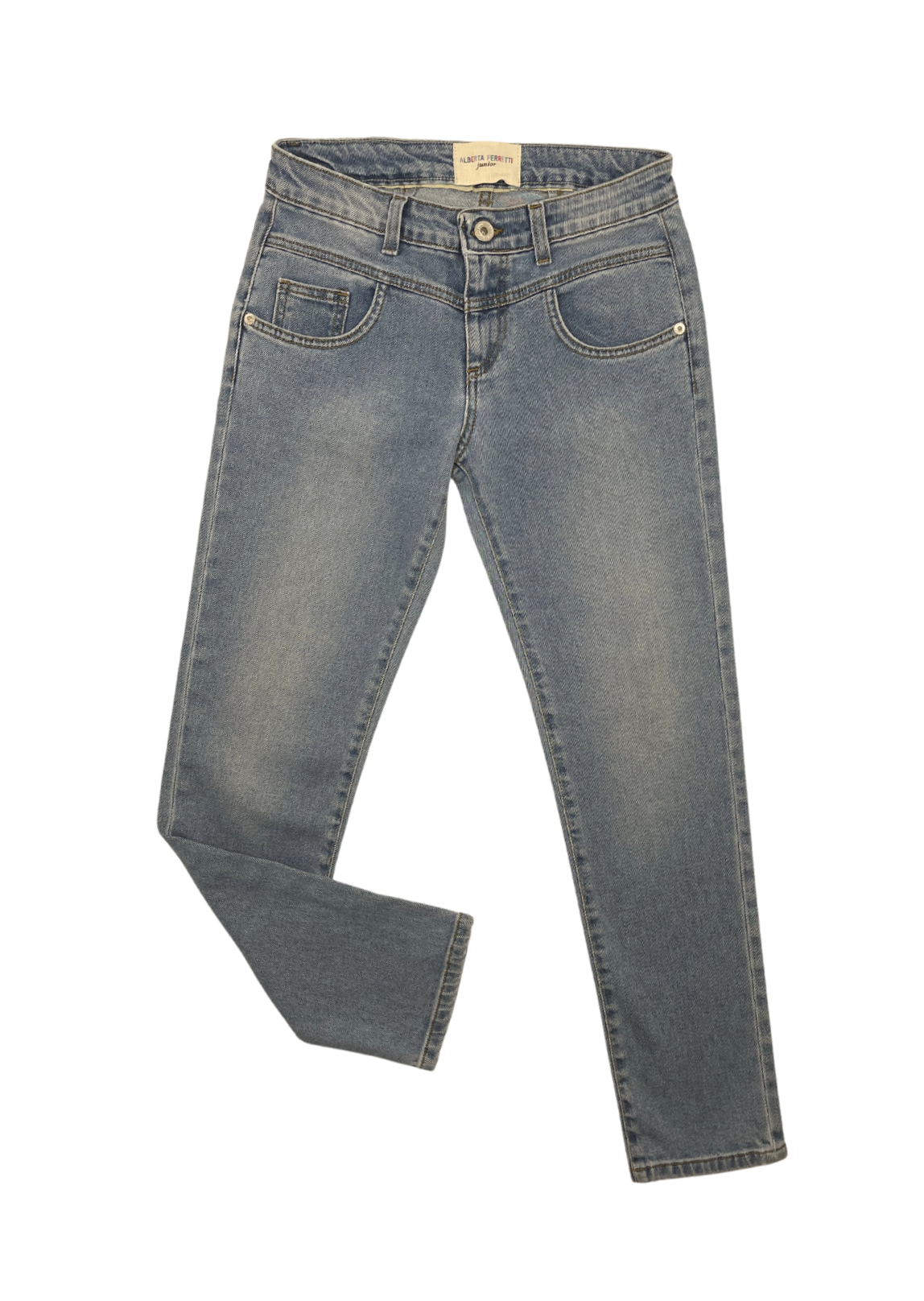 ALBERTA FERRETTI - "love is love" jeans - 12 years old