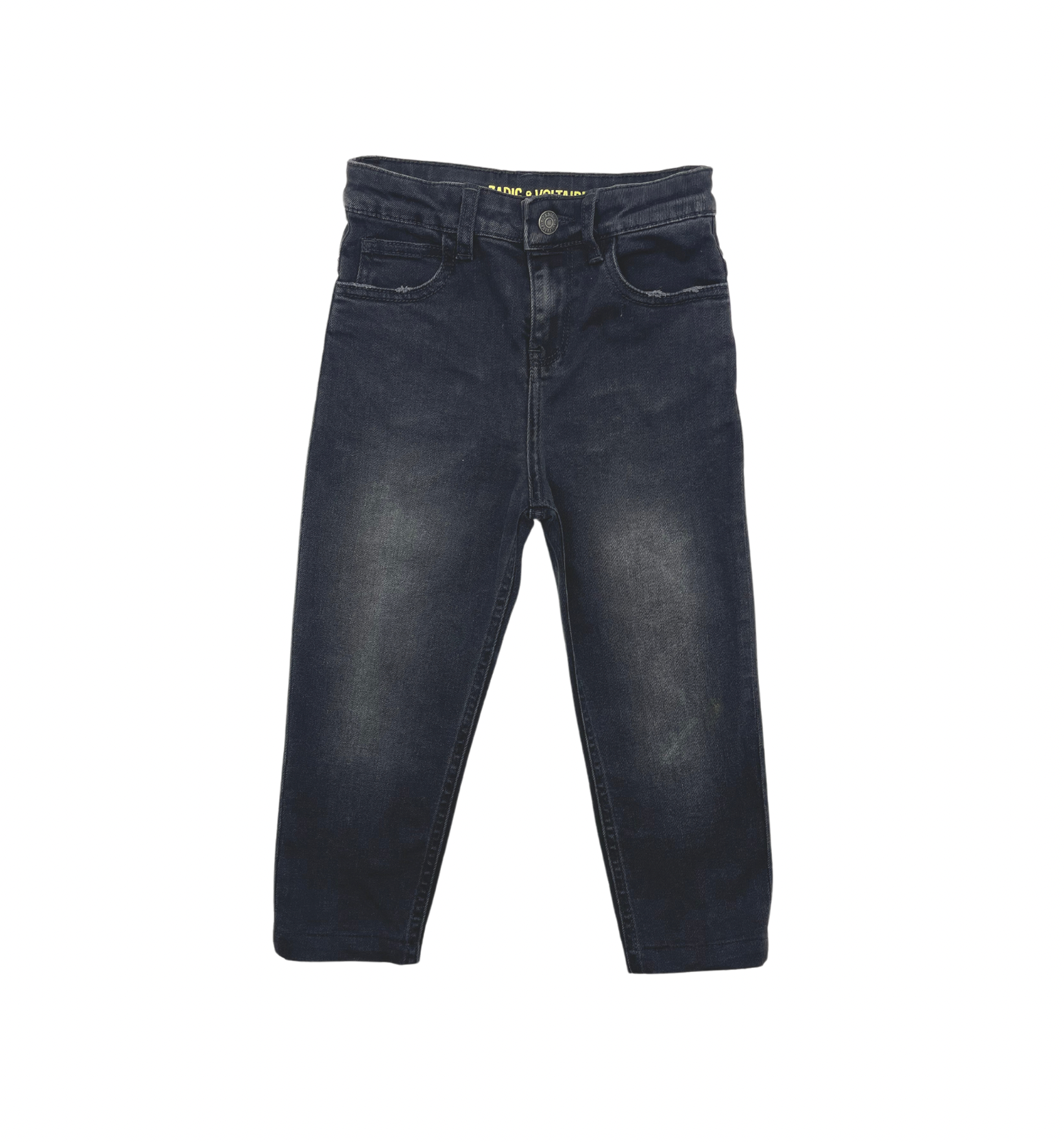 ZADIG & VOLTAIRE - Tiger embroidery jeans - 8 years old