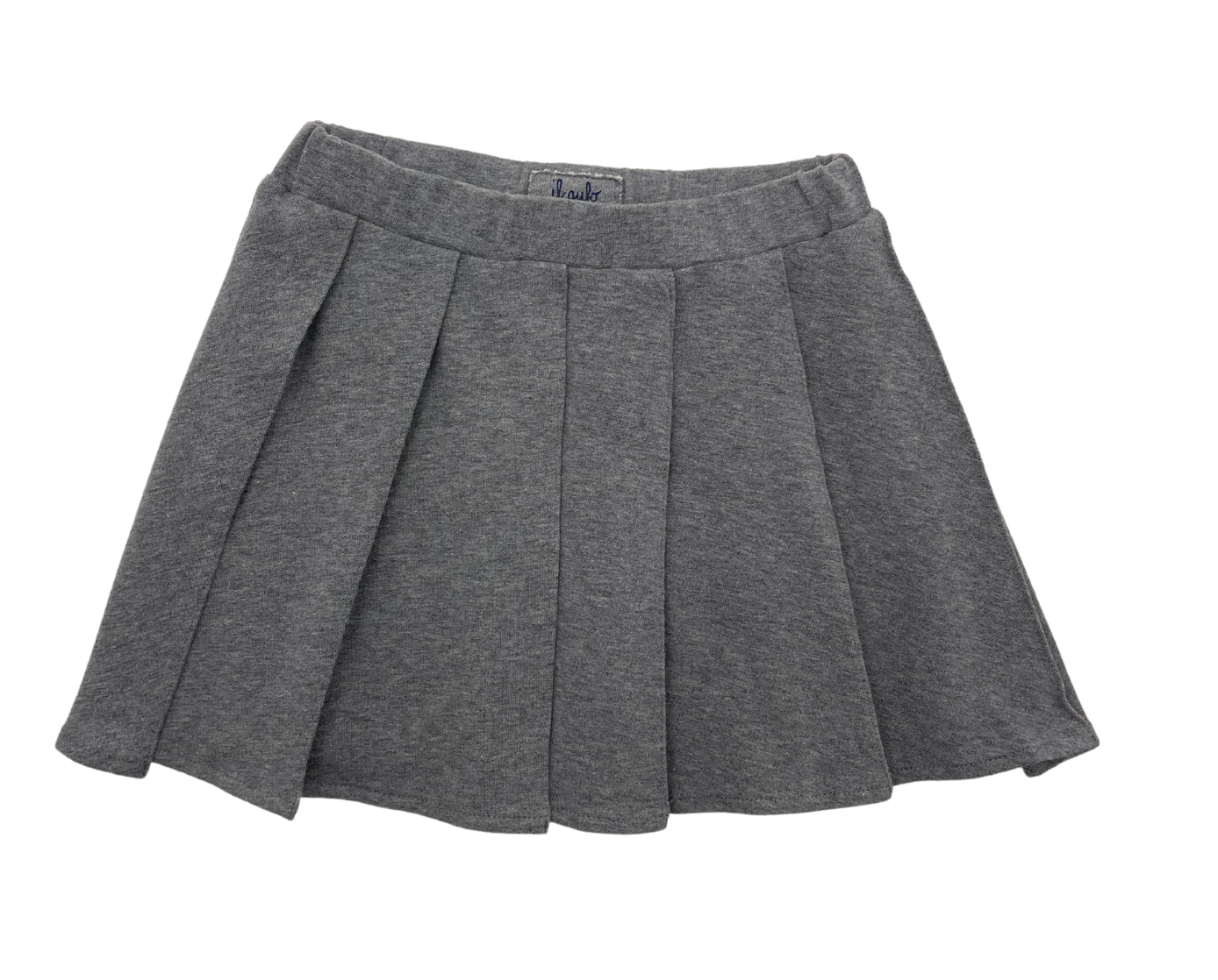 IL GUFO - Gray pleated skirt - 3 years old