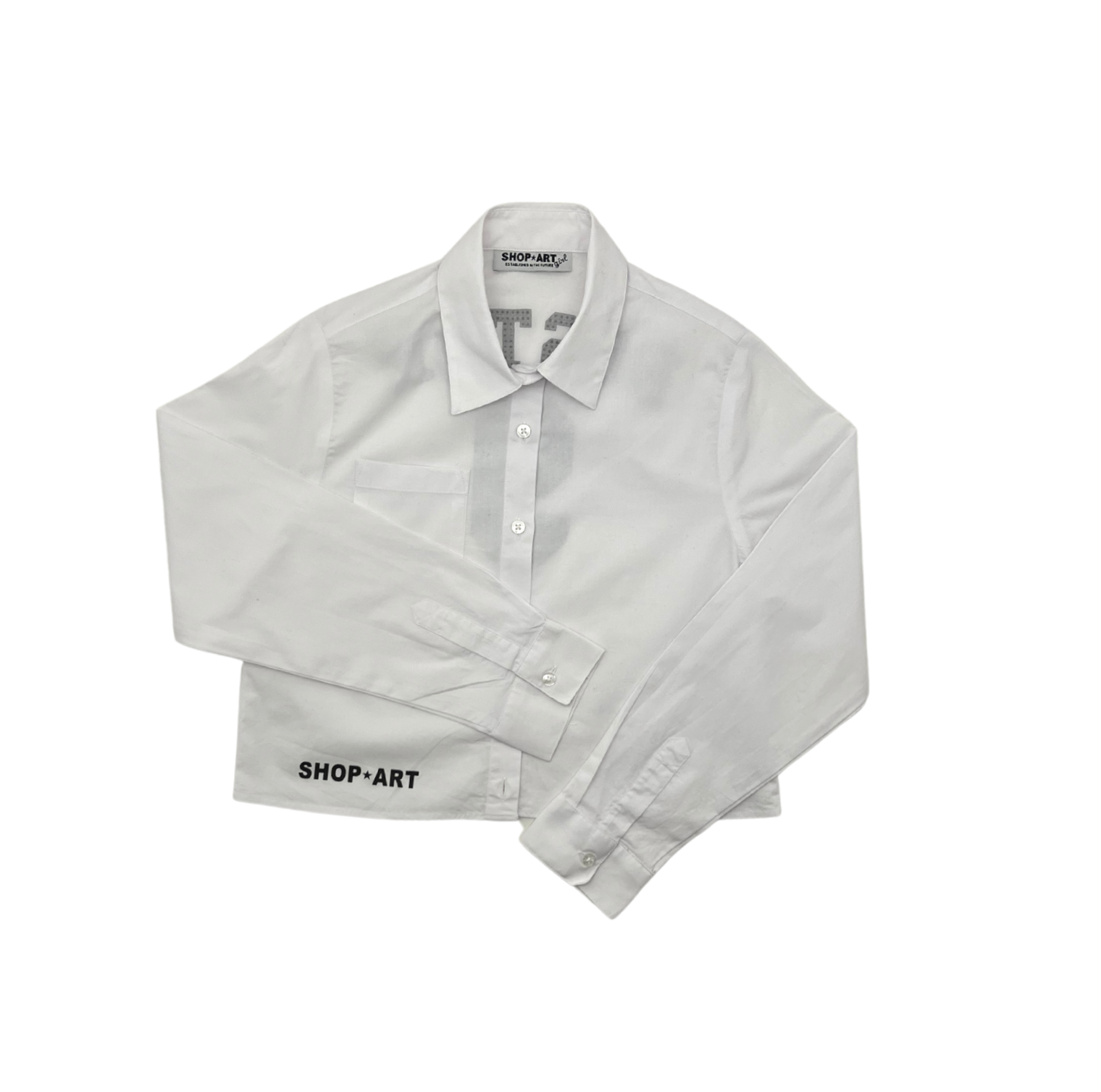 SHOP ART - White shirt - 10 years old