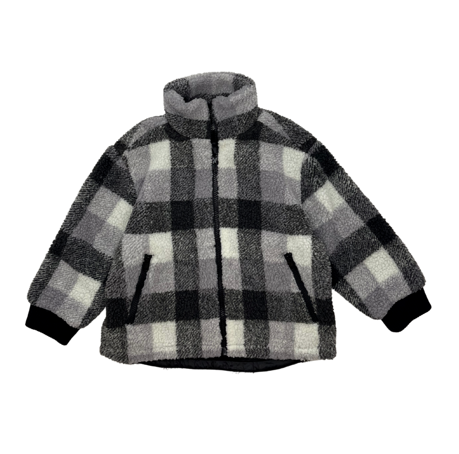 STELLA MCCARTNEY - Gray checked jacket - 5 years old