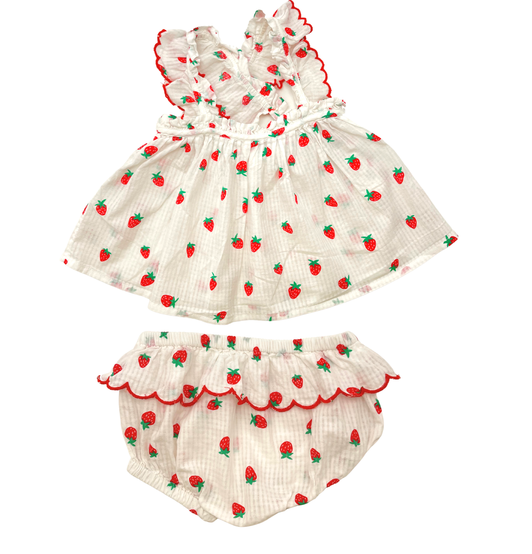STELLA MCCARTNEY - Robe fraises - 3 mois