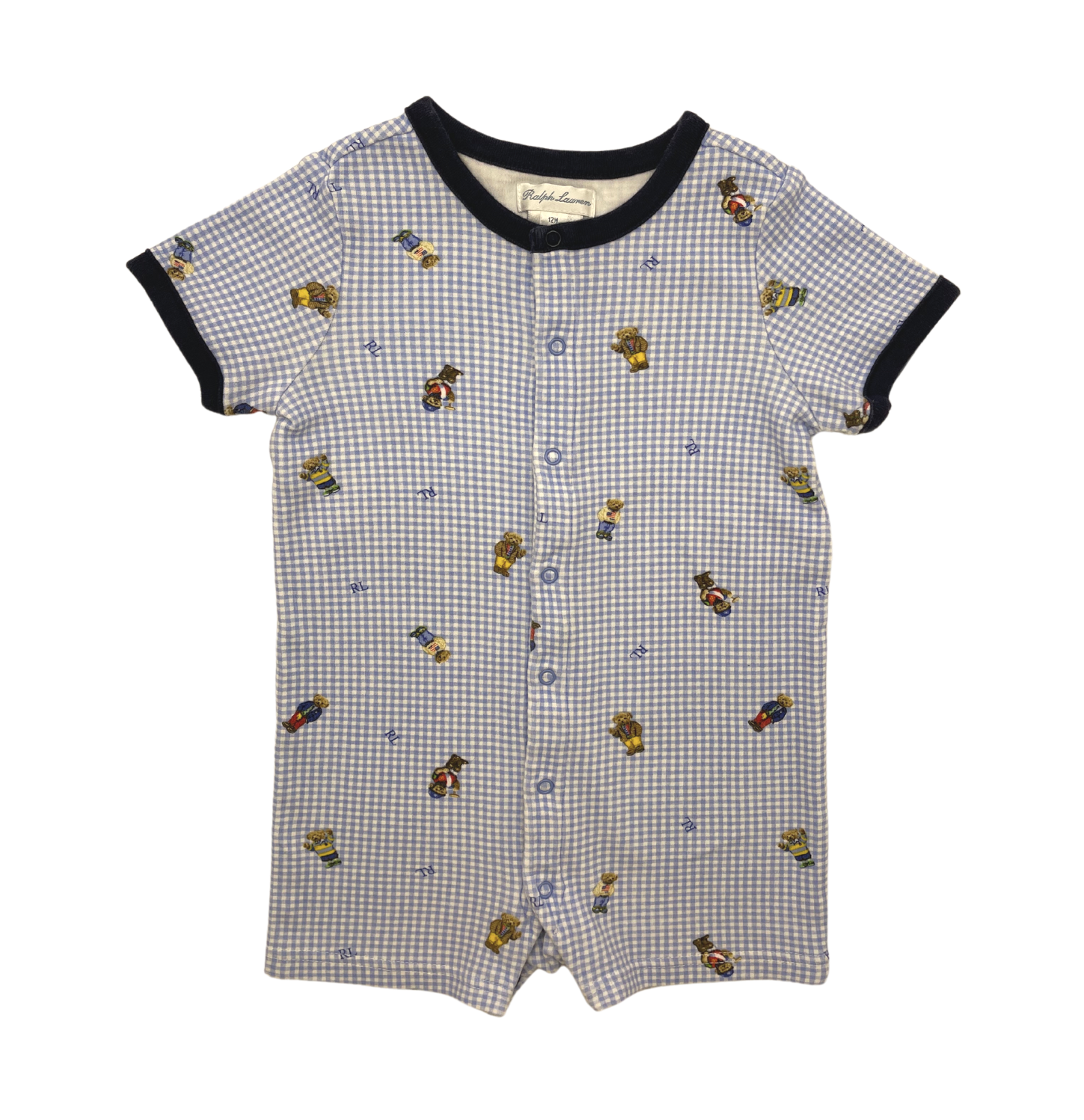 RALPH LAUREN - Teddy bear jumpsuit - 1 year old