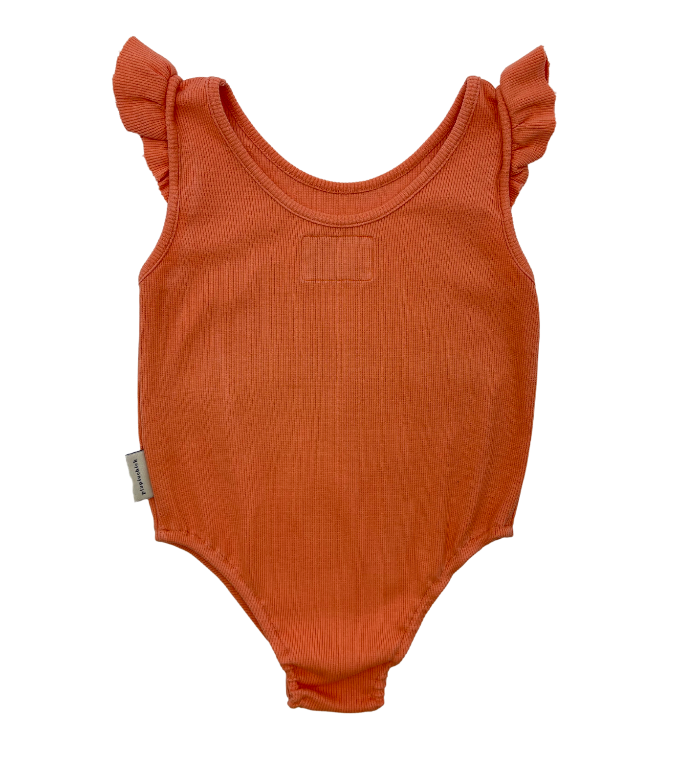 PIUPIUCHICK - Body coeur orange - 6 ans