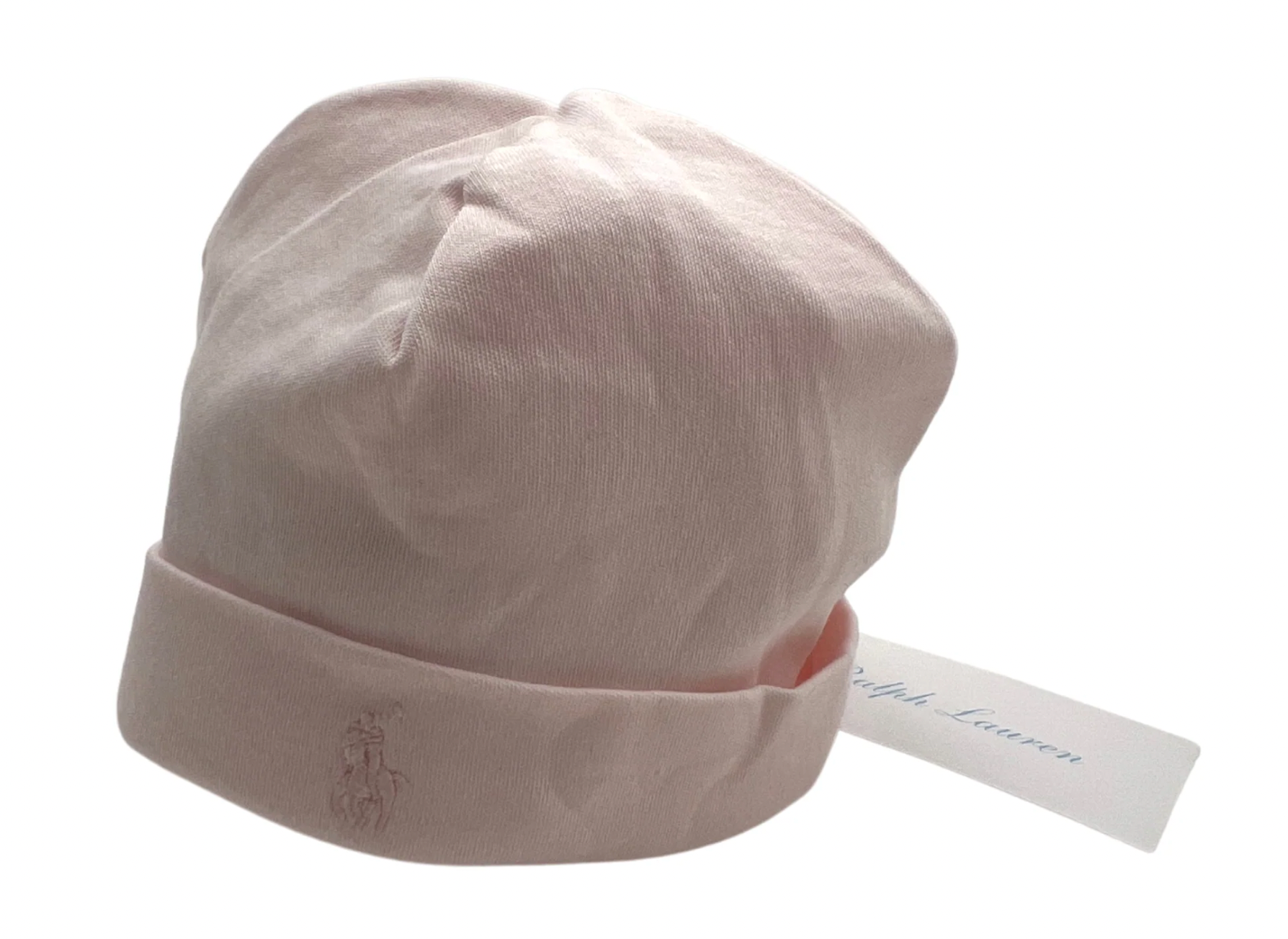 RALPH LAUREN - Blassrosa Mütze - 3/9 Monate