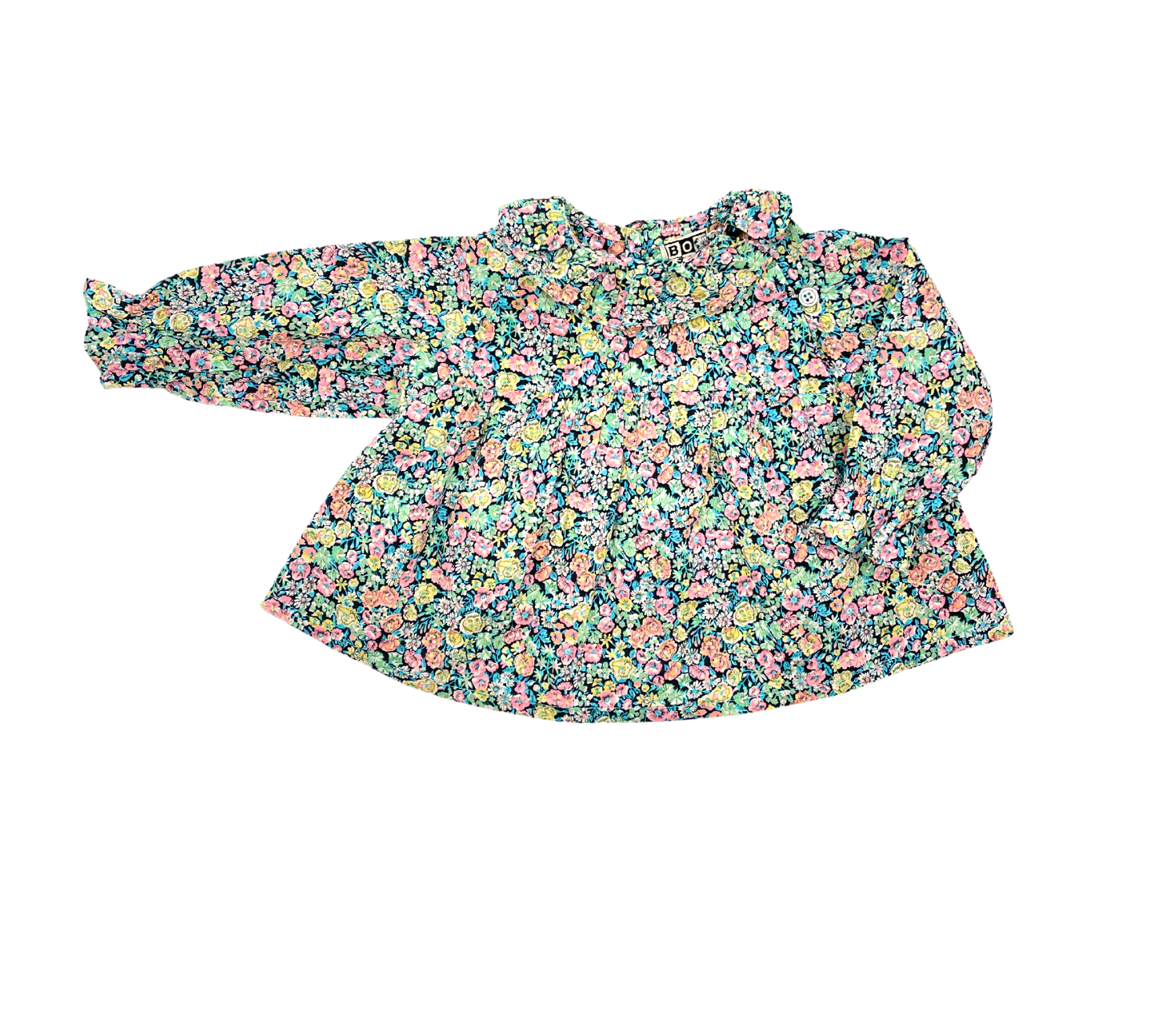 BONTON - Liberty Blumenbluse - 3 Monate