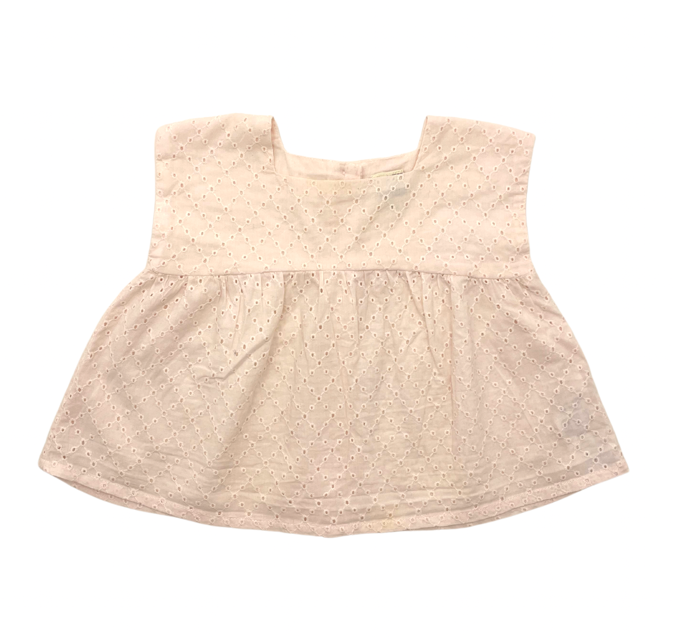 BONTON – Blassrosa Bluse und Pumphose im Set – 1 Jahr alt