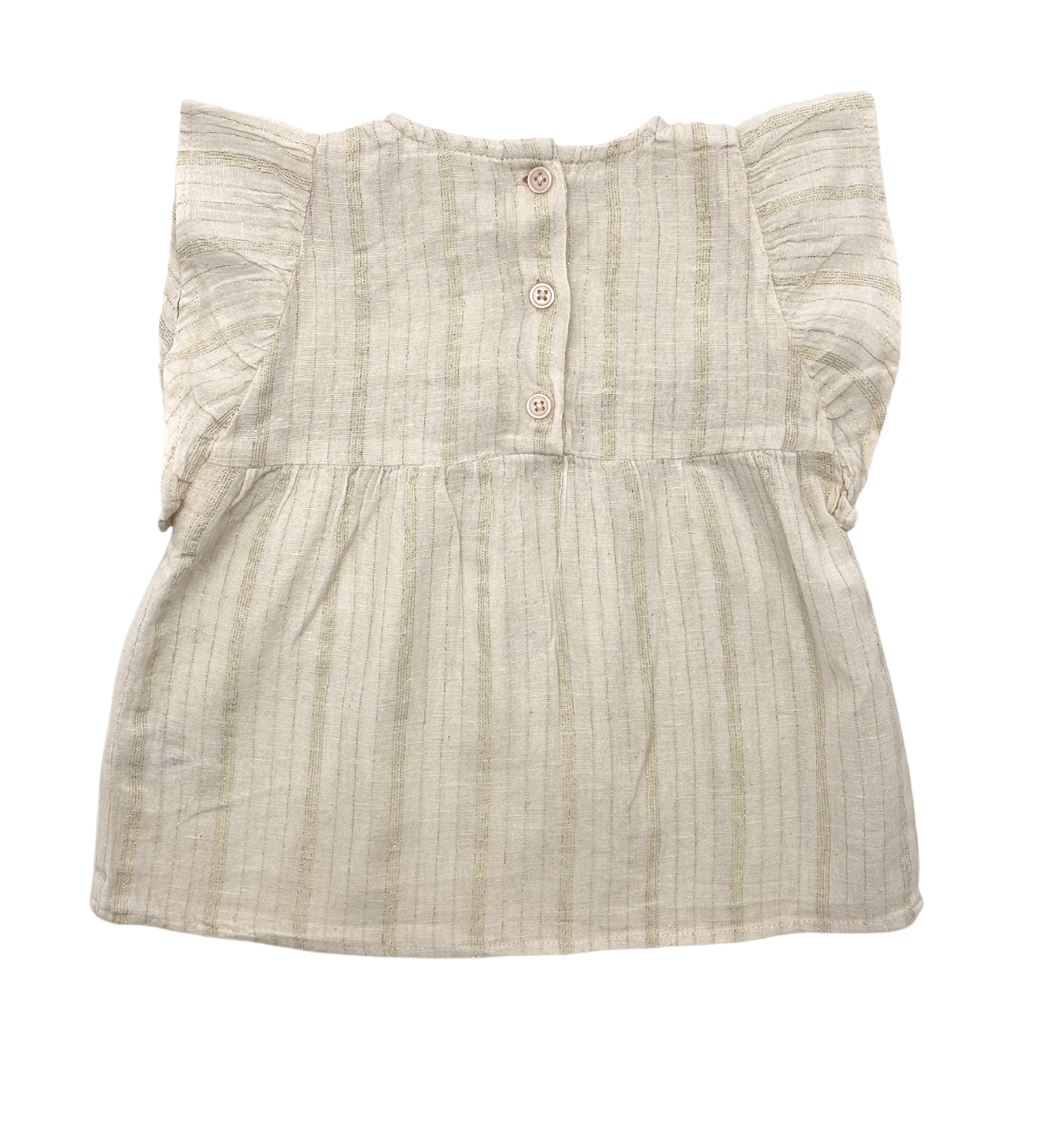 LOUIS LOUISE - Bluse in Beige und Gold - 2 Jahre alt