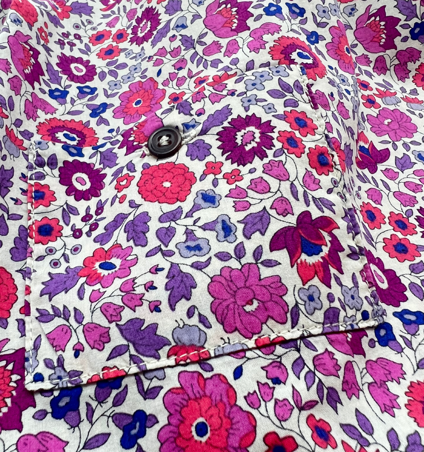 BONTON - Blouse fleurie liberty - 1 an