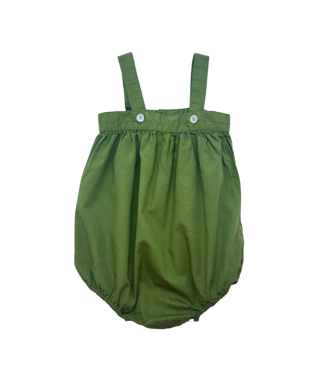 BONTON - Khaki romper - 6 months