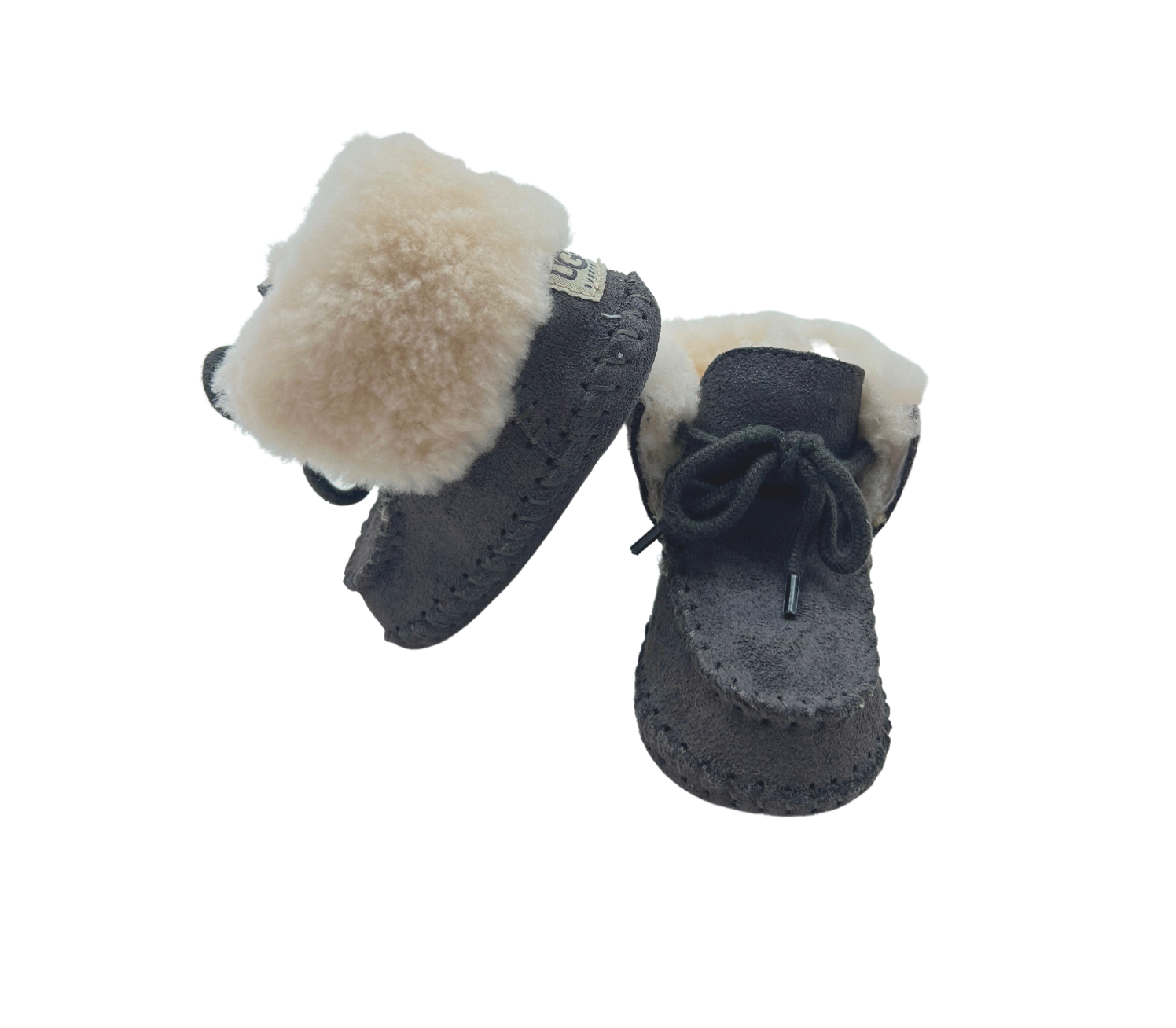 UGG - Gray lined slippers - 0/6 months