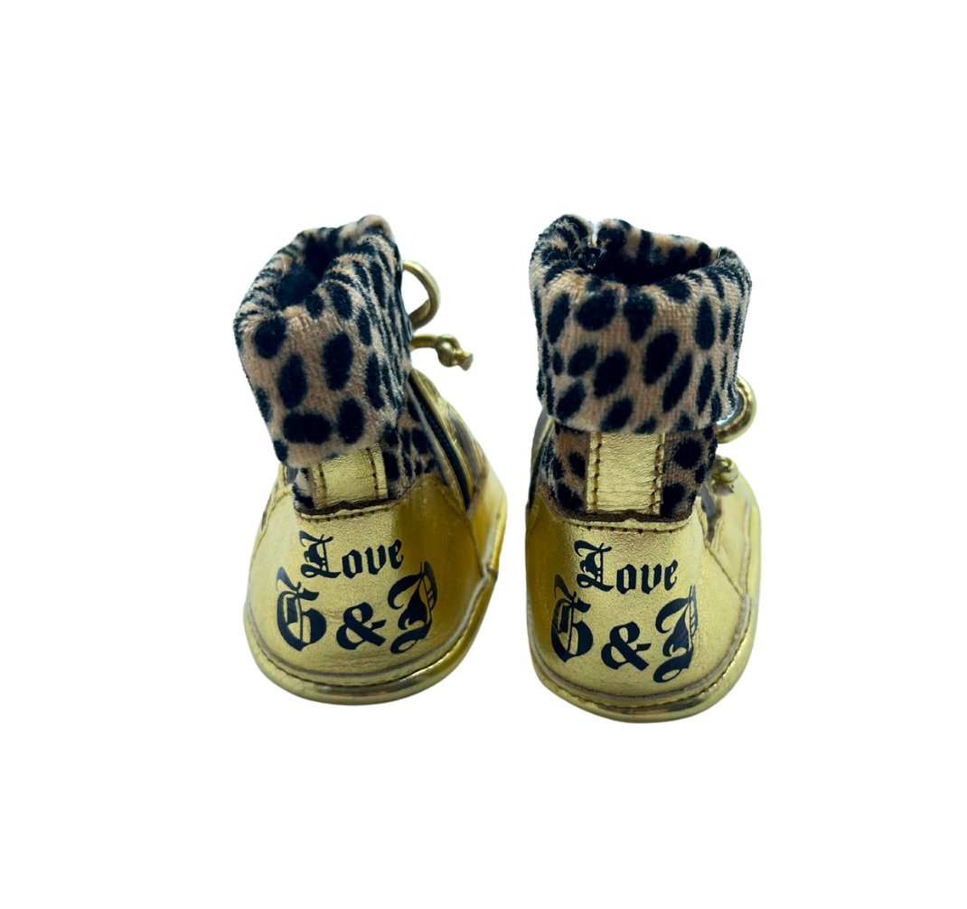 JUICY COUTURE - Stiefeletten mit Leopardenmuster - 1/6 Monate