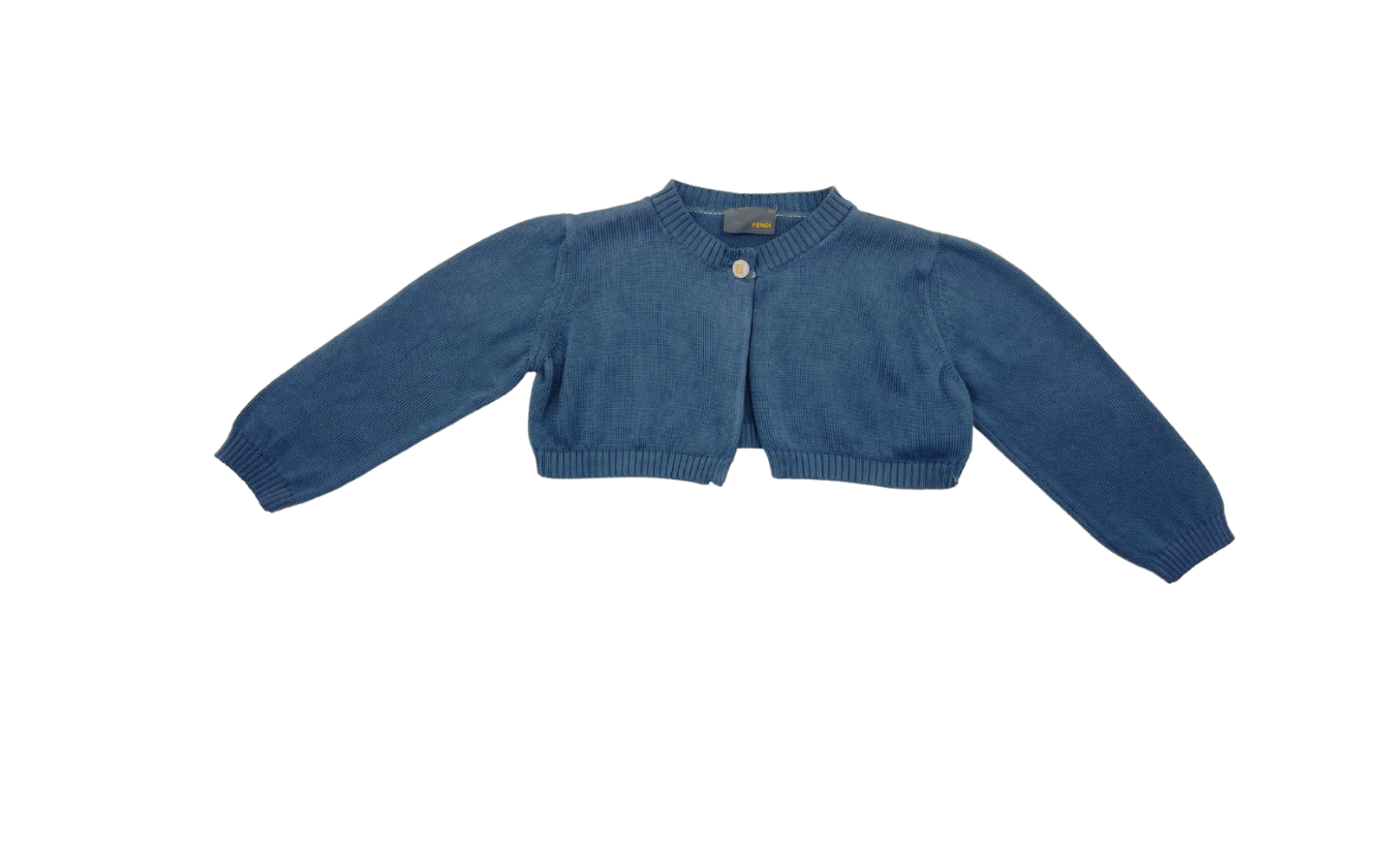 FENDI - Cache-coeur bleu - 6 mois