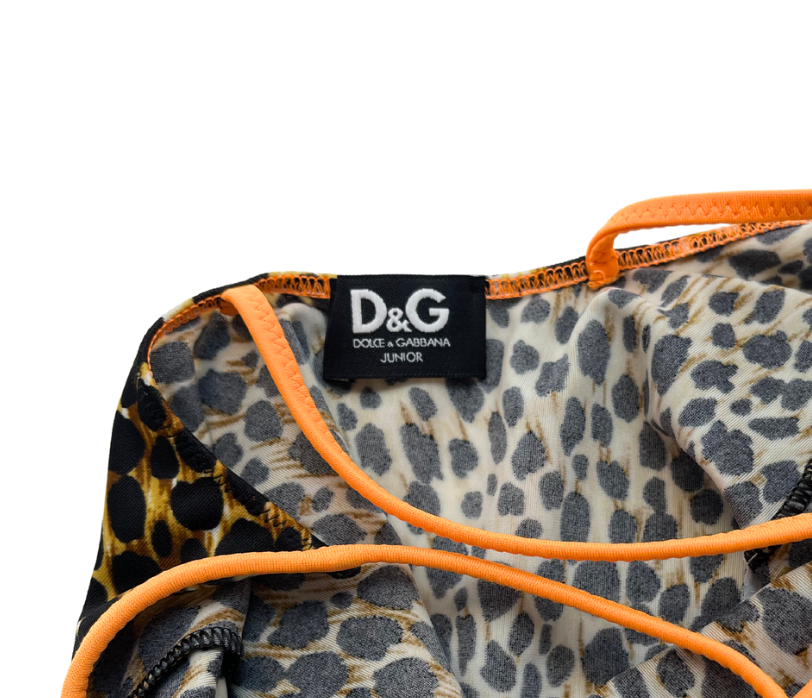 DOLCE & GABBANA - Maillot de bain 1 pièce léopard - 9/12 mois