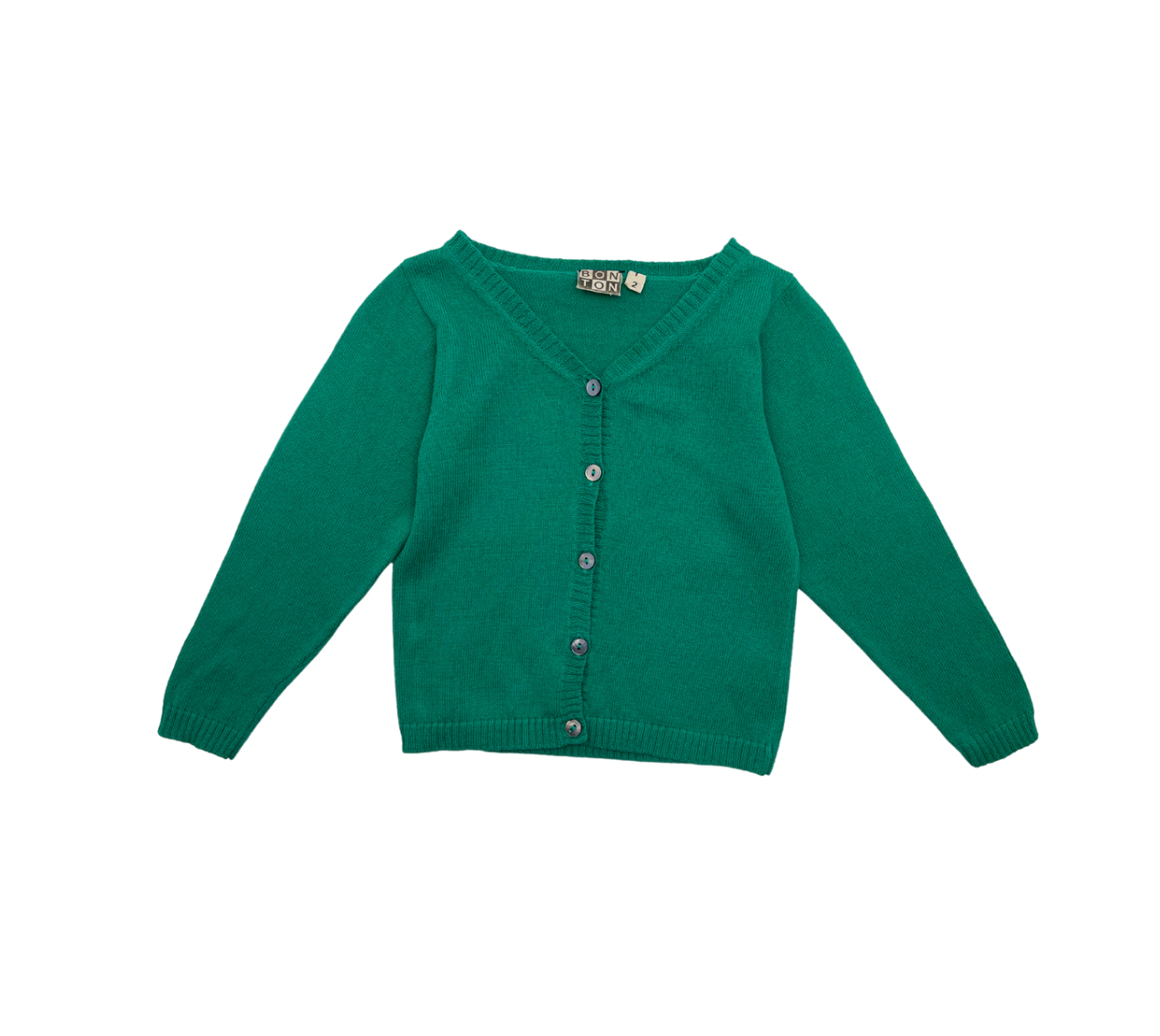 BONTON - Cardigan vert - 2 ans