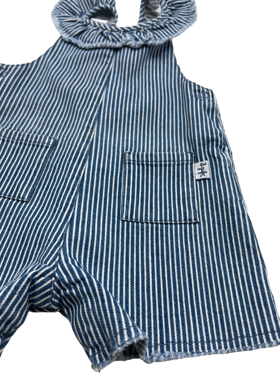 IL GUFO - Striped dungarees - 6 months