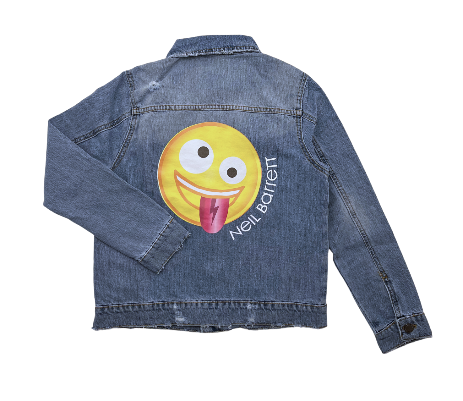 NEIL BARRETT - Veste en jean smiley - 10 ans