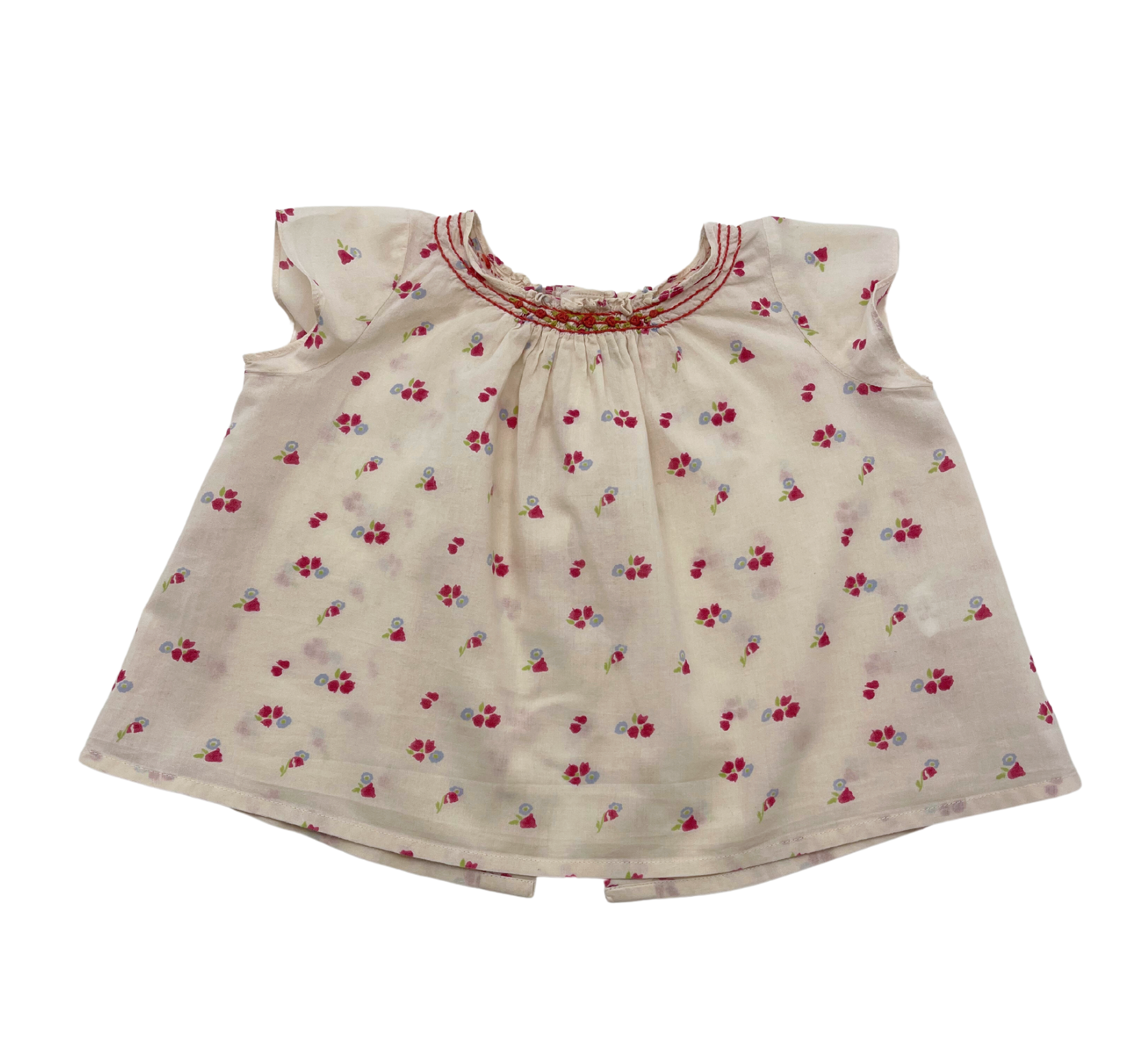 BONPOINT - Blouse à fleurs - 1 an