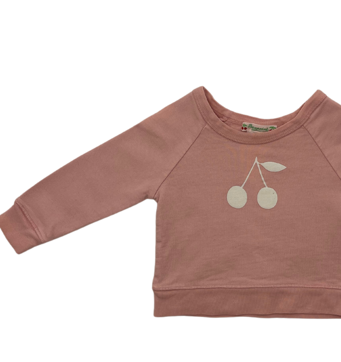 BONPOINT - Cherry sweatshirt - 6 months