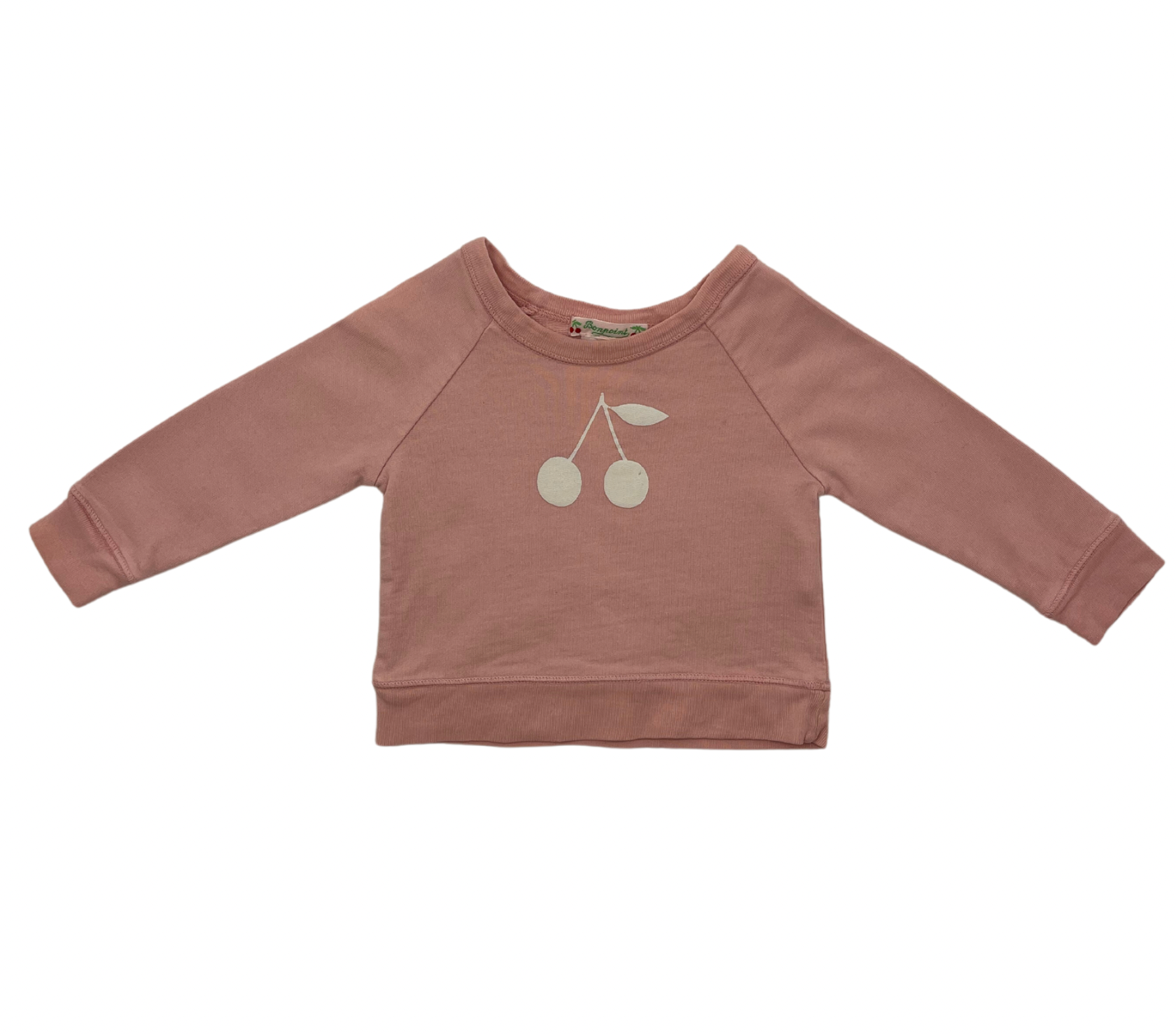 BONPOINT - Sweat cerise - 6 mois