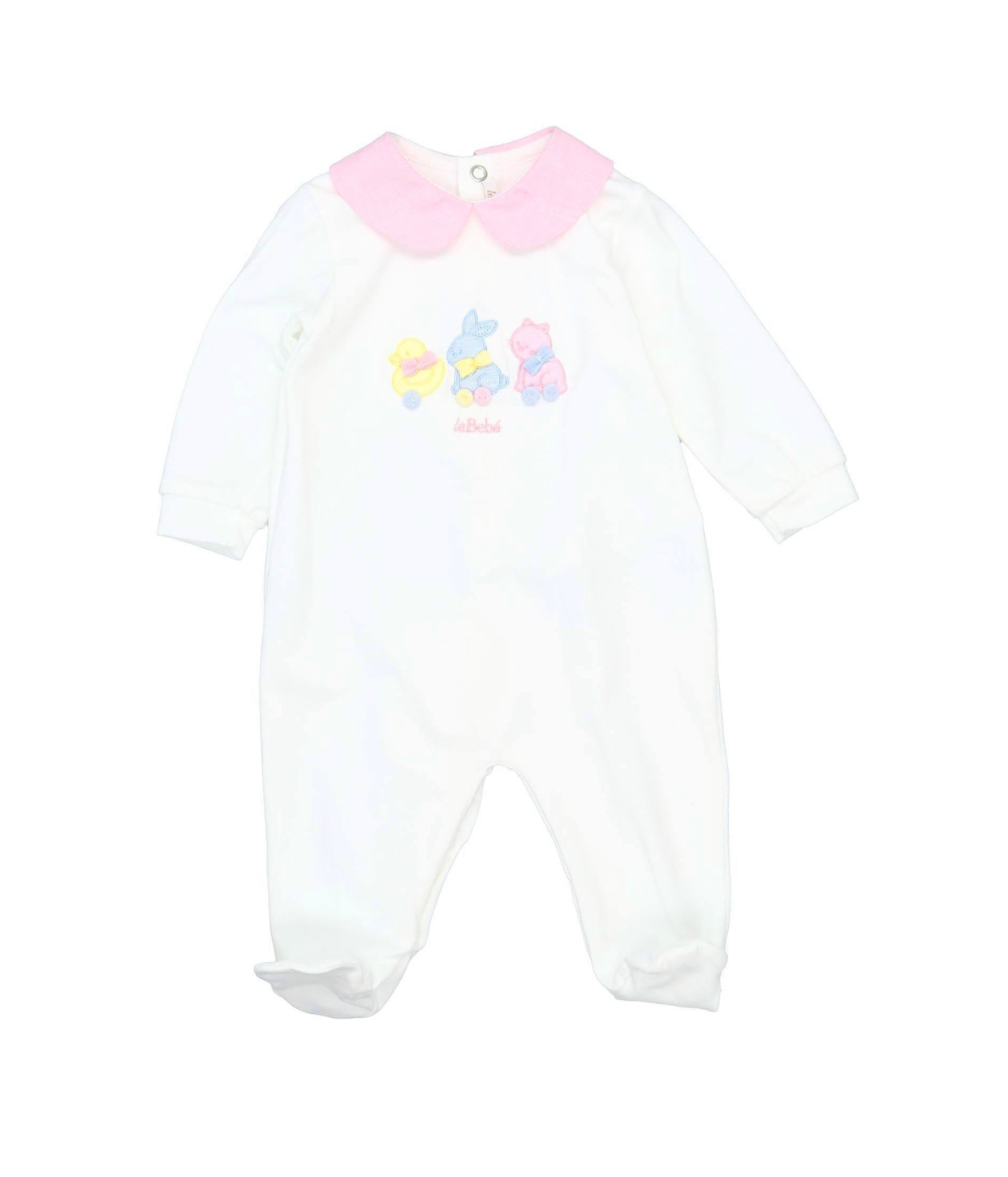 LE BEBÉ - Pyjama poussin, lapin et chat - 3 mois